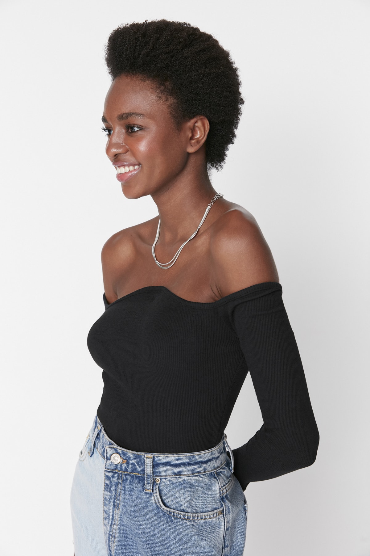 Women's blouse Trendyol Knitted