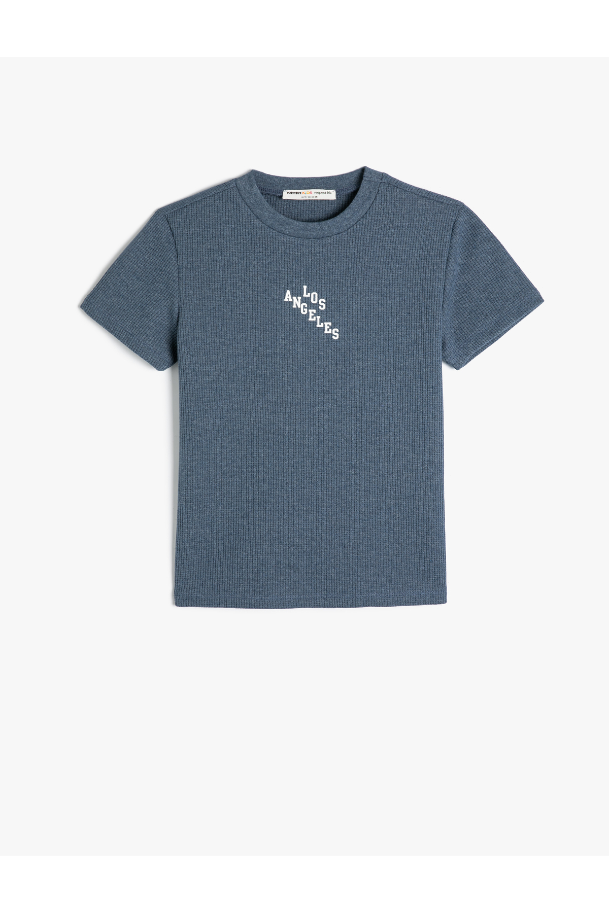 Levně Koton T-Shirt Los Angeles Printed Short Sleeve Crew Neck