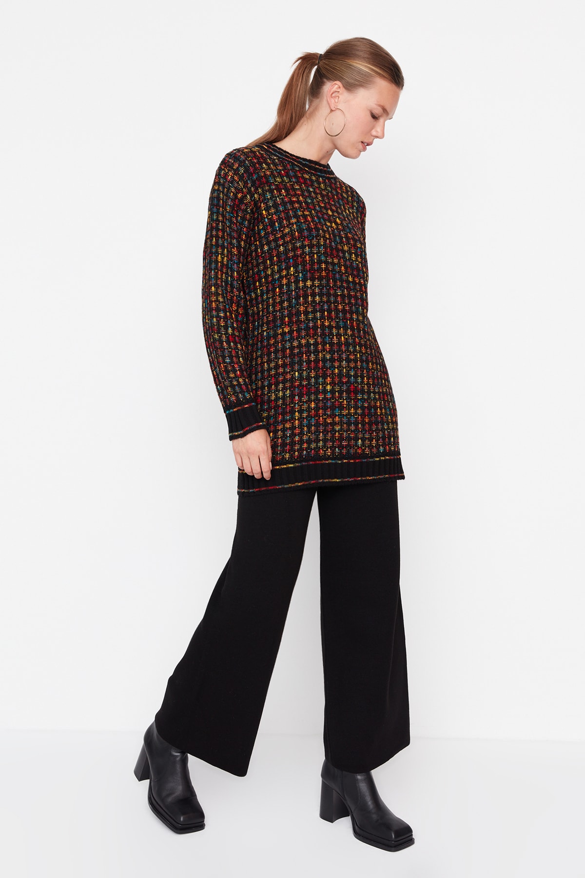 Trendyol Two-Piece Set - Black - Regular fit