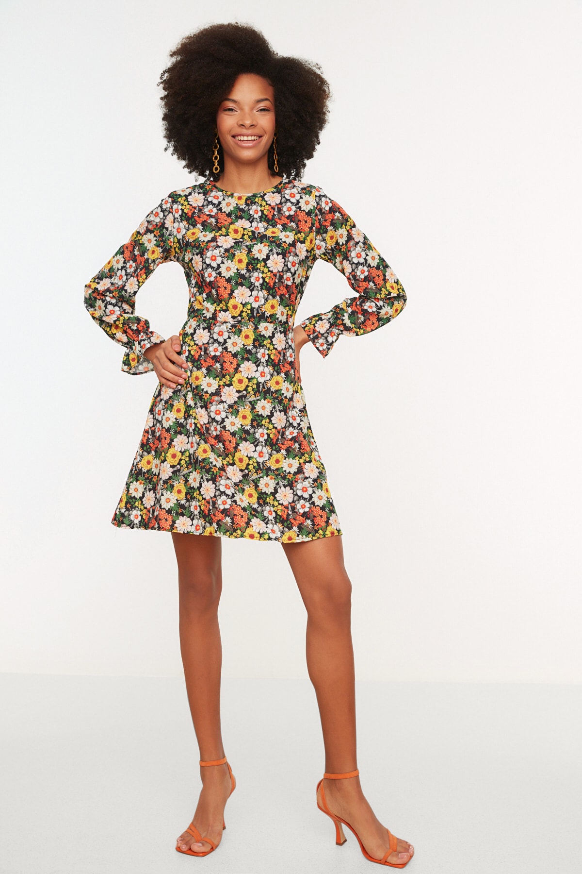 Women's dress Trendyol Patterned