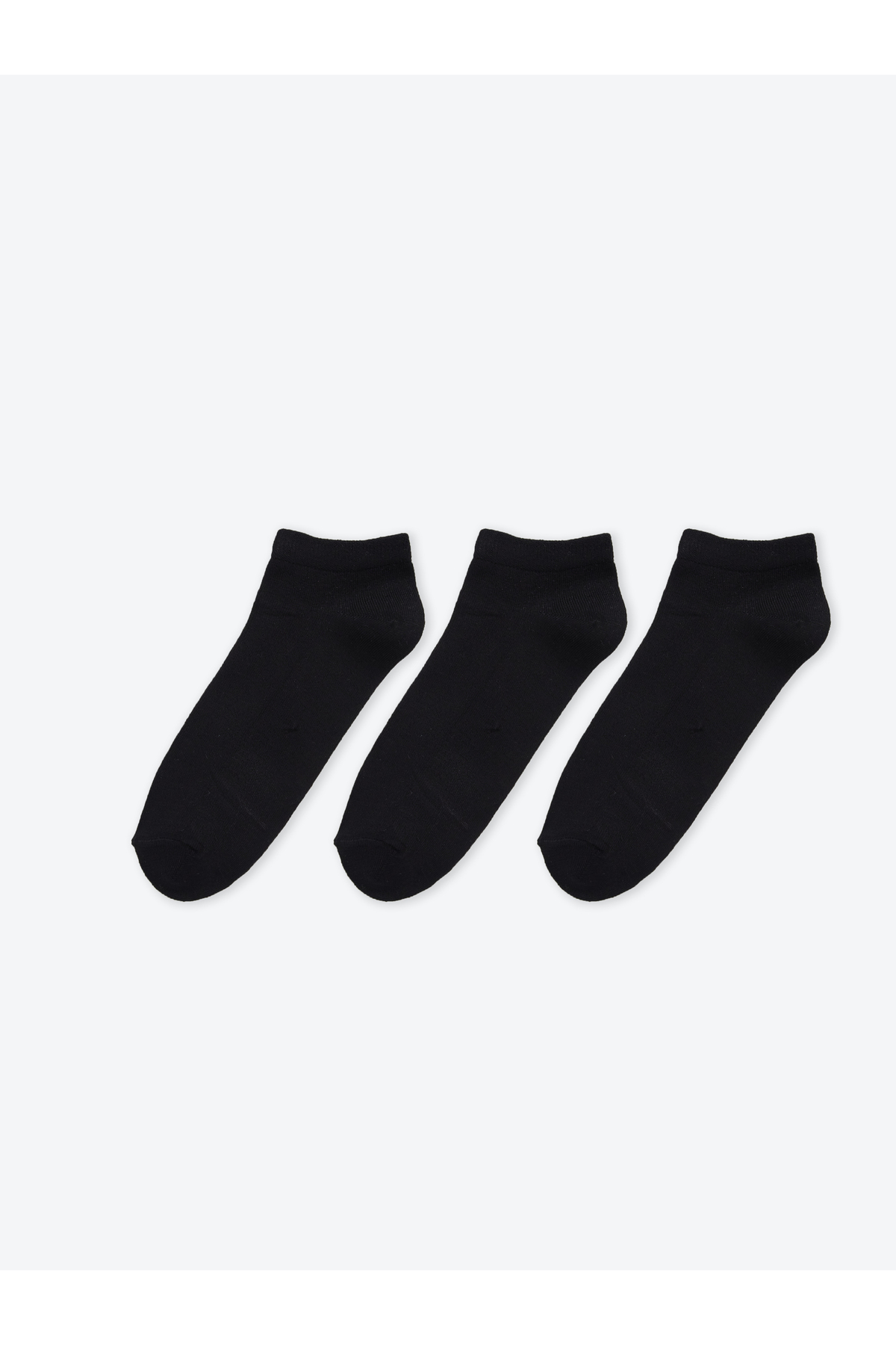 LC Waikiki Women's Plain Booties Socks 3-Pack