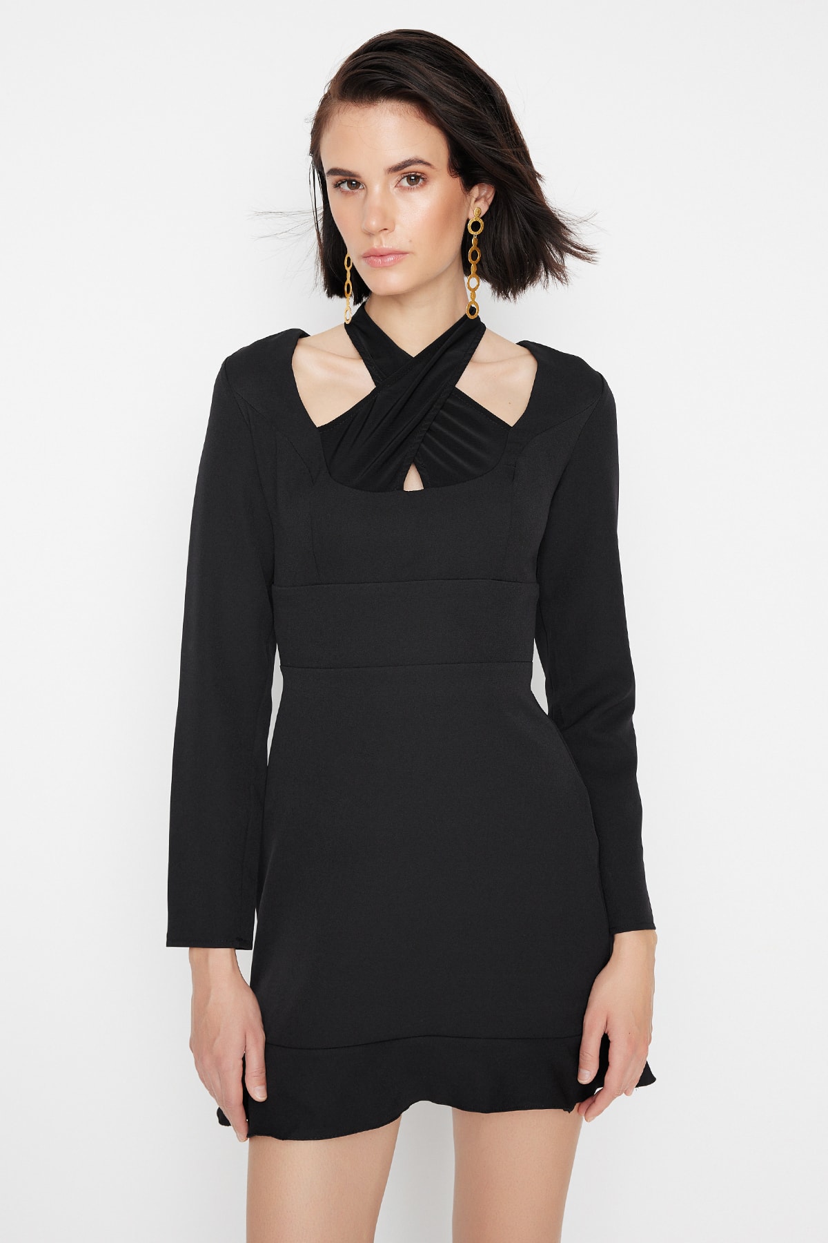 Trendyol Dress - Black - Bodycon