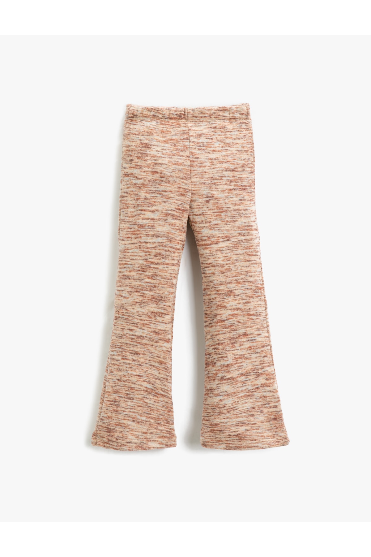 Levně Koton Spanish Leg Knitted Pants Leggings. Soft Textured. Elastic Waist.