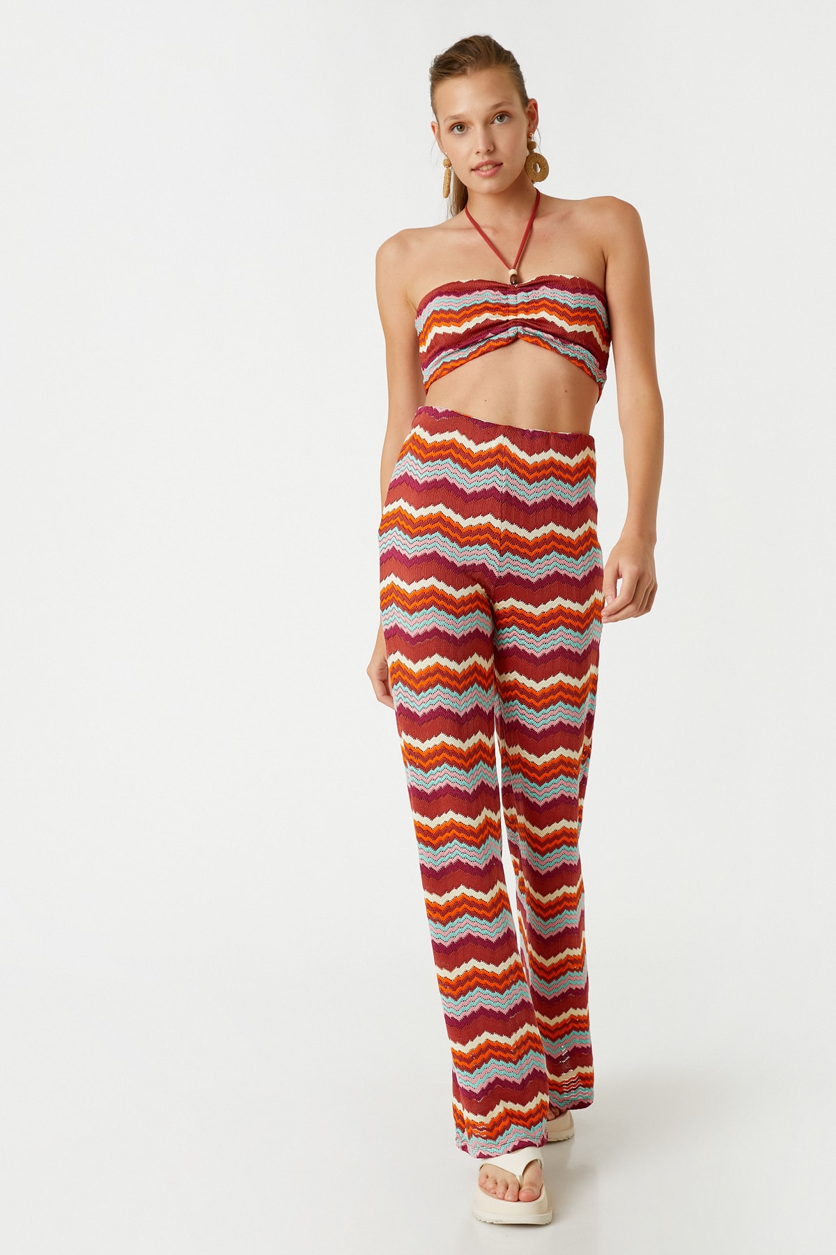 Koton Pants - Multi-color - Bootcut