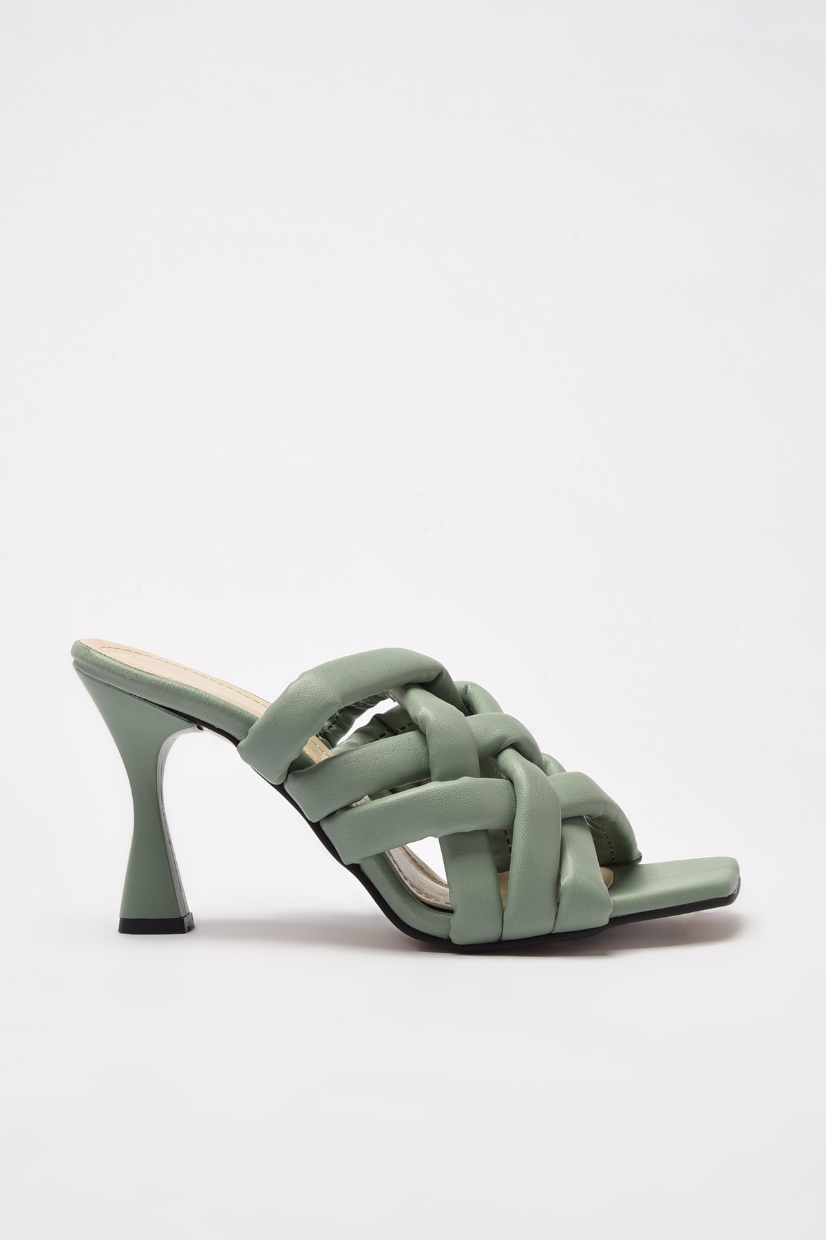 Levně Trendyol Green Women's Slippers