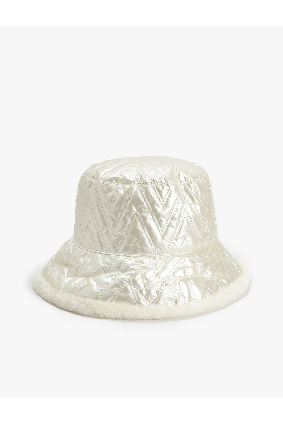 Levně Koton Bucket Hat Water Repellent Double Sided Quilted Fishing Cap