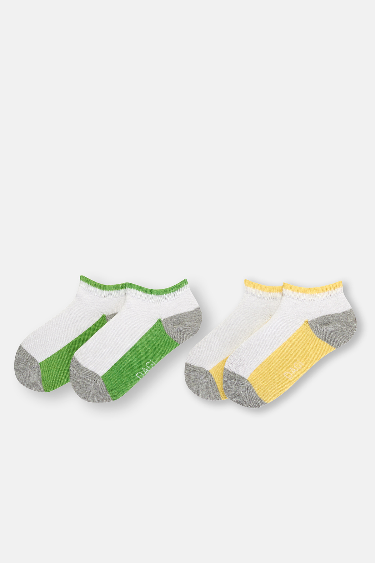Levně Dagi 2 Pack Boy Green Color Block Socks