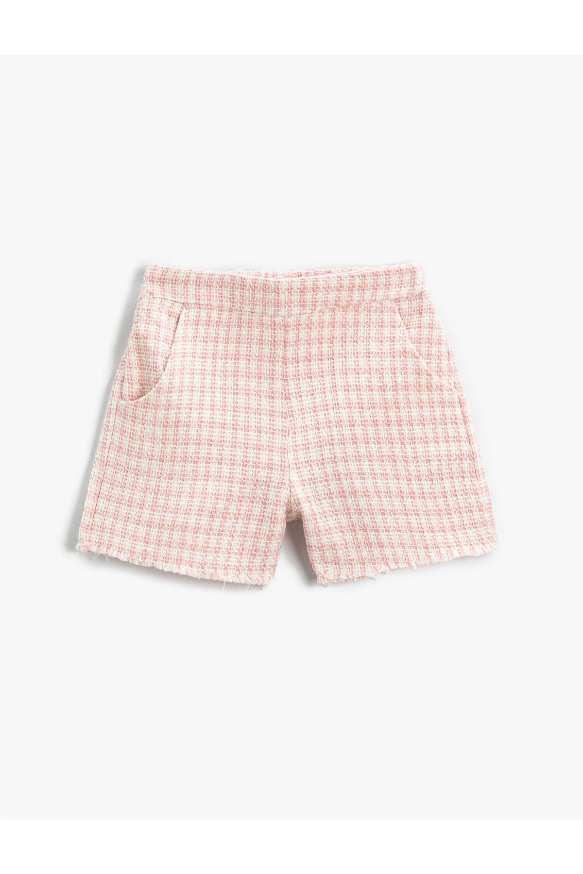 Koton Shorts Plaid With Pockets Above Knee