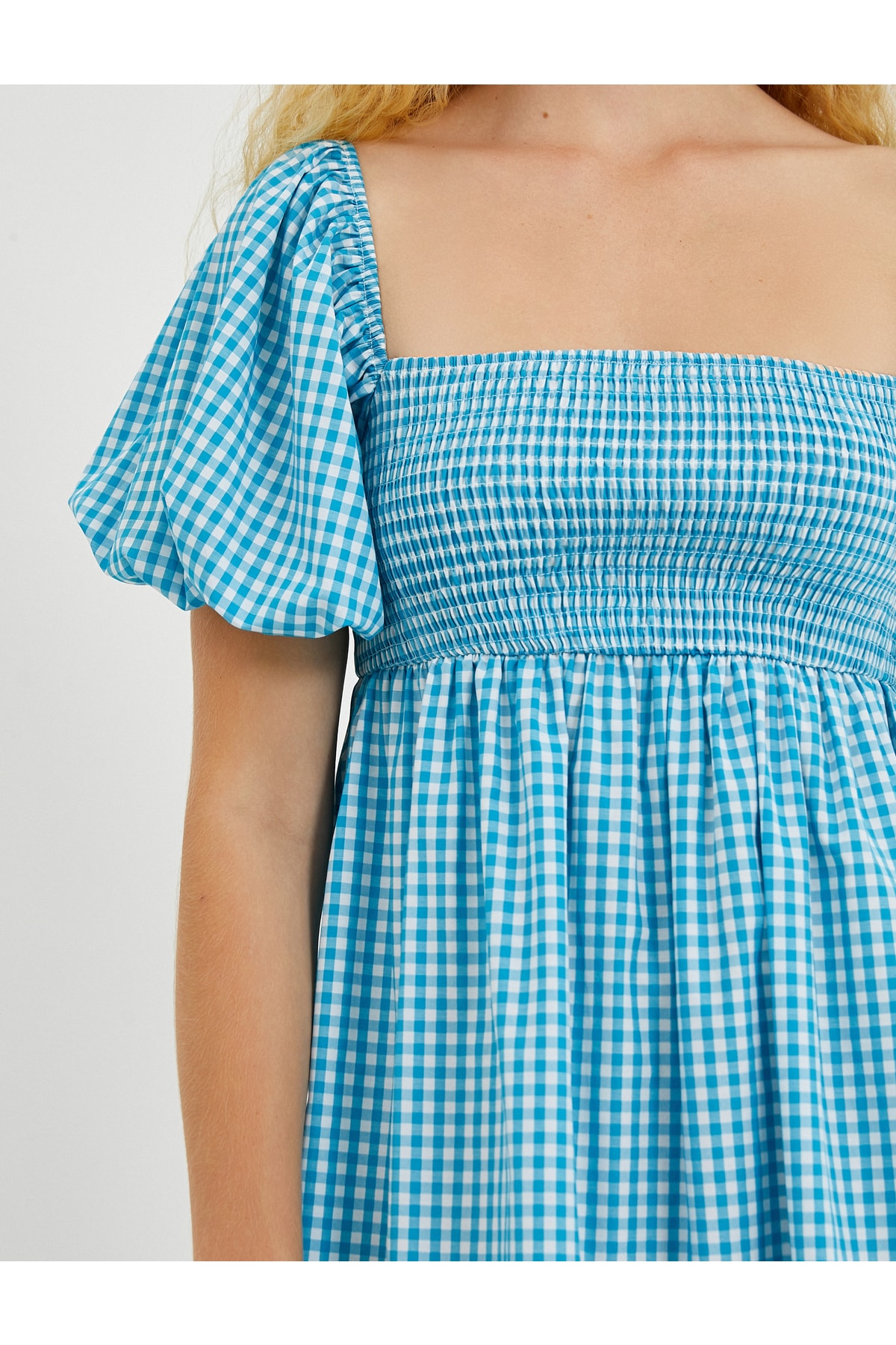 Rochie midi detaliata Koton Gippe