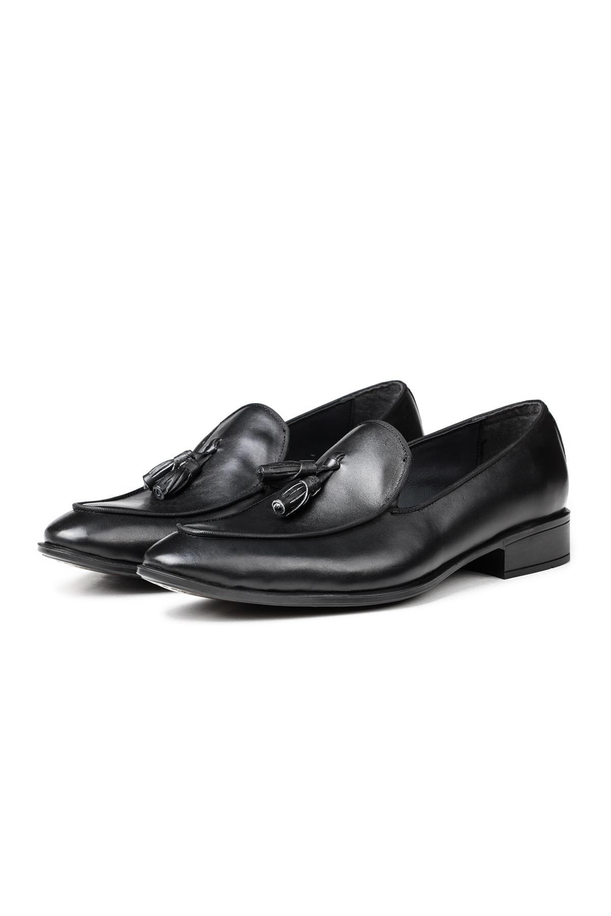 Levně Ducavelli Smug Genuine Leather Men's Classic Shoes, Loafers Classic Shoes, Loafers.