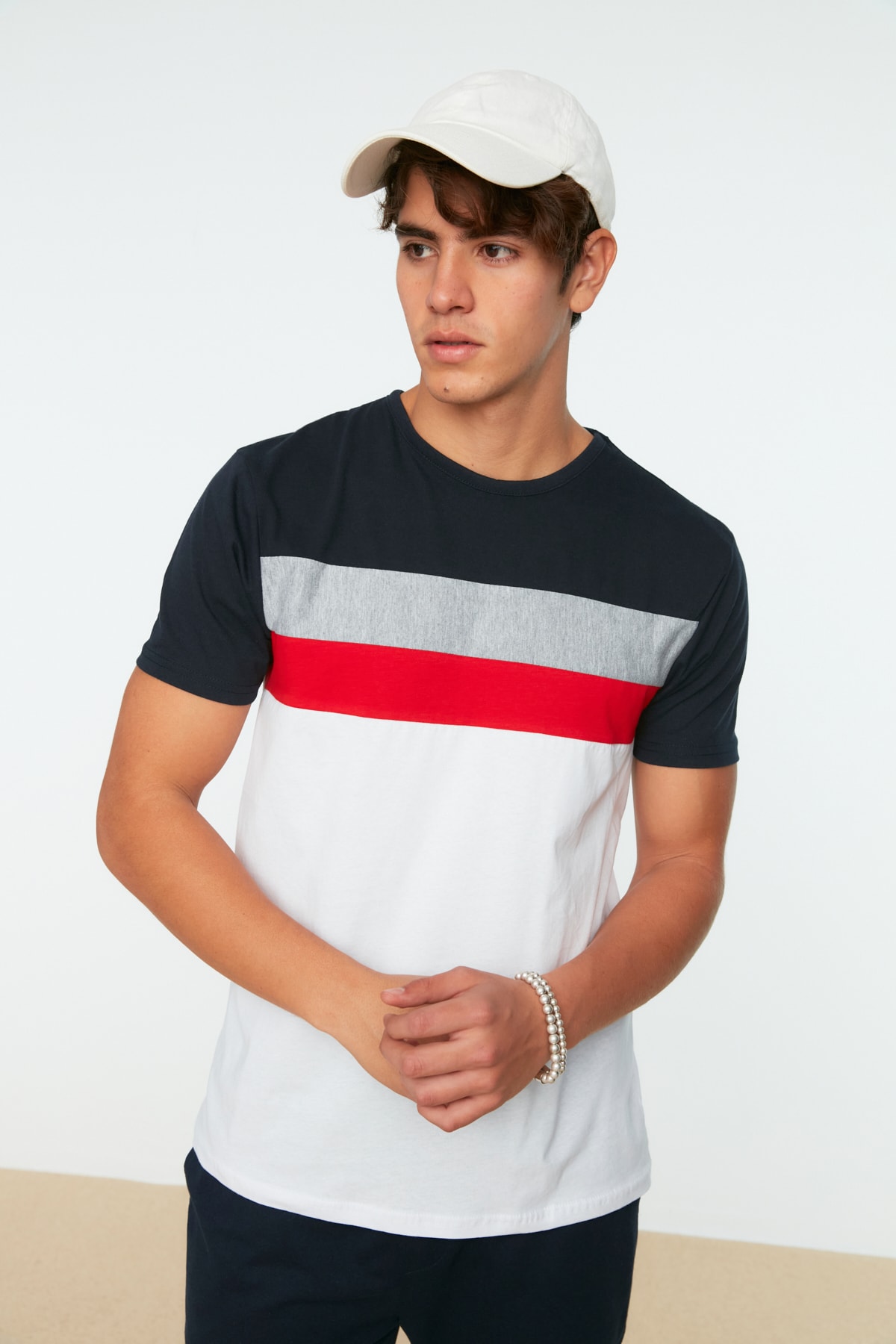 Muška majica Trendyol Striped