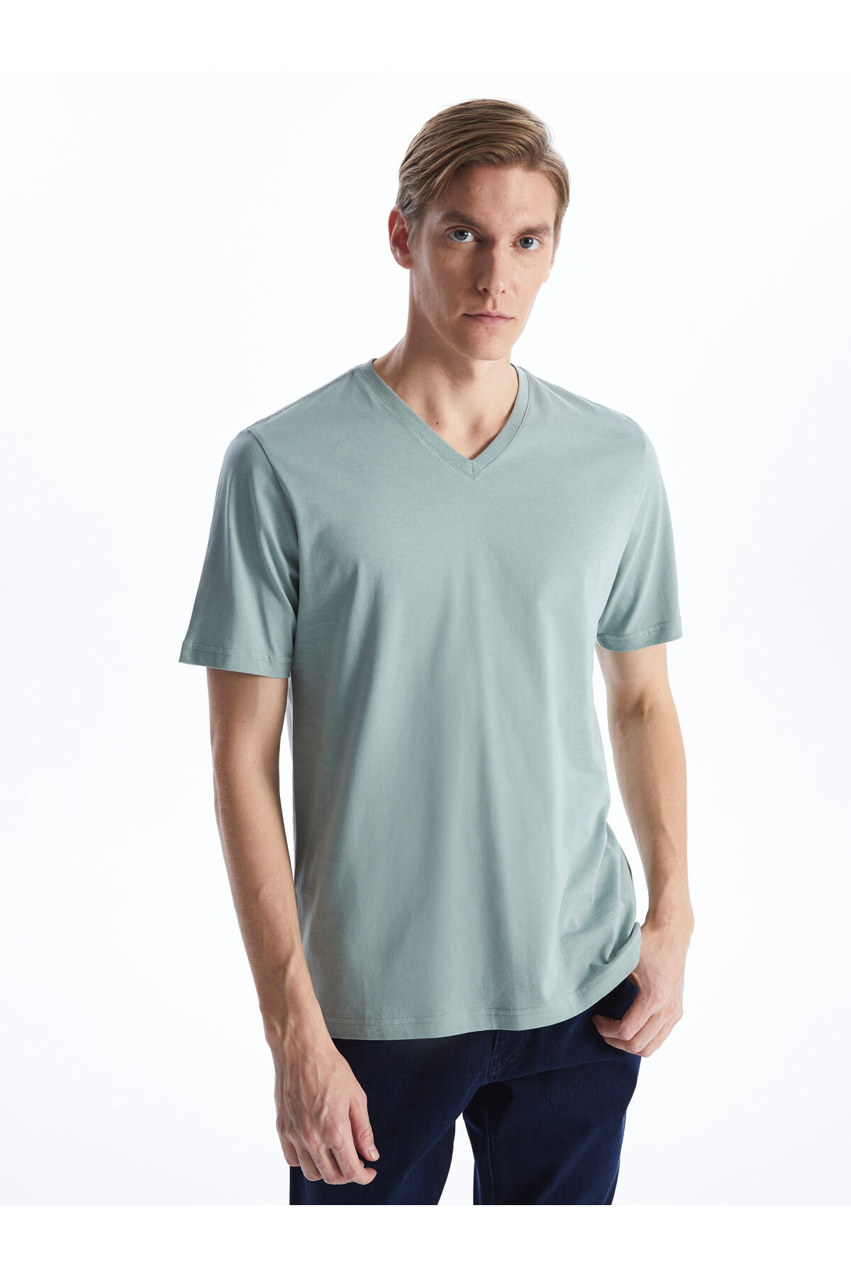 LC Waikiki V-Neck Short Sleeve Men's T-Shirt