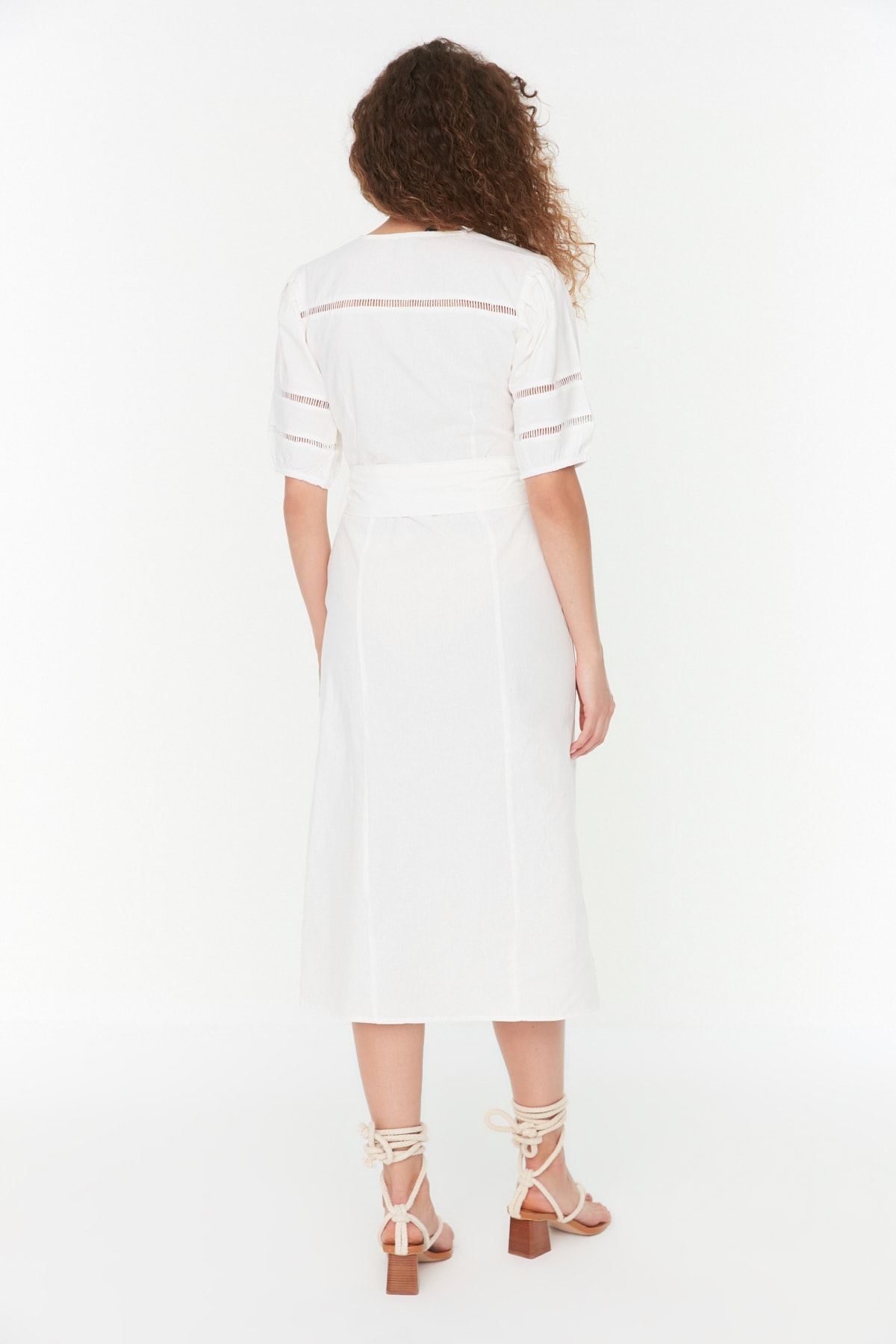 Rochie dama, Trendyol Ecru