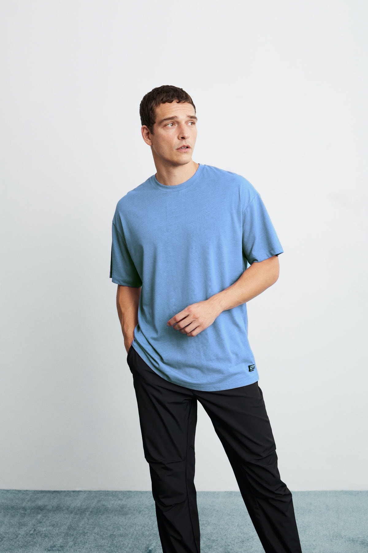 GRIMELANGE T-Shirts - Blau - Oversize