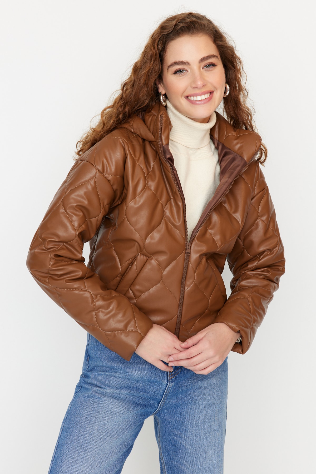 Trendyol Winter Jacket - Black - Puffer