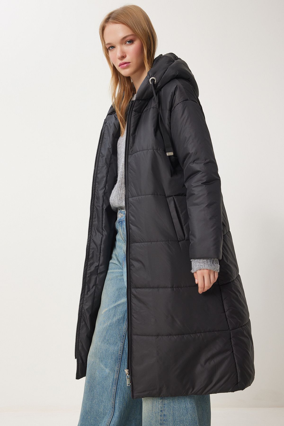 Geaca dama, Happiness İstanbul DD01006/Black