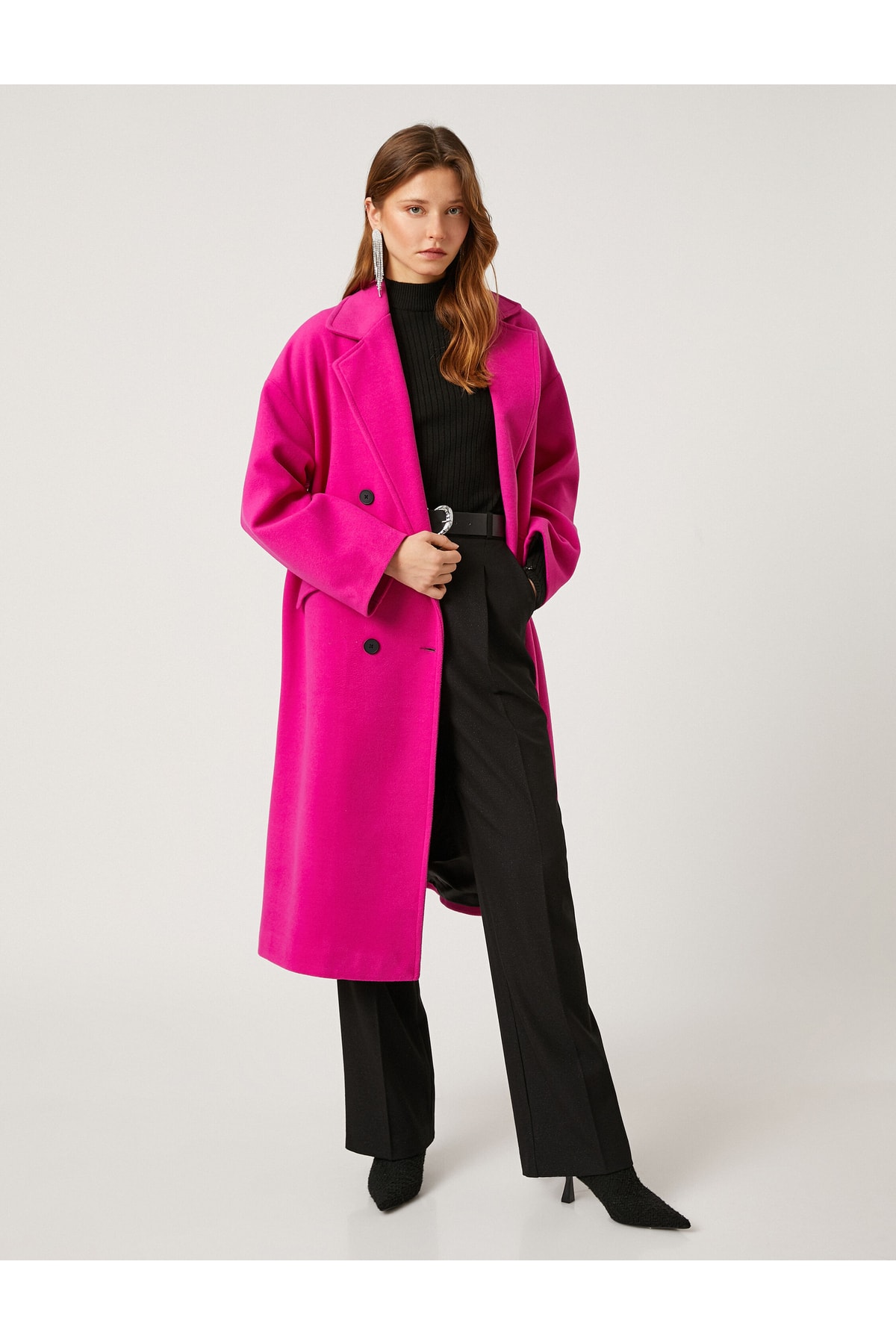 Дамско палто Koton 3WAK00396EW/Pink