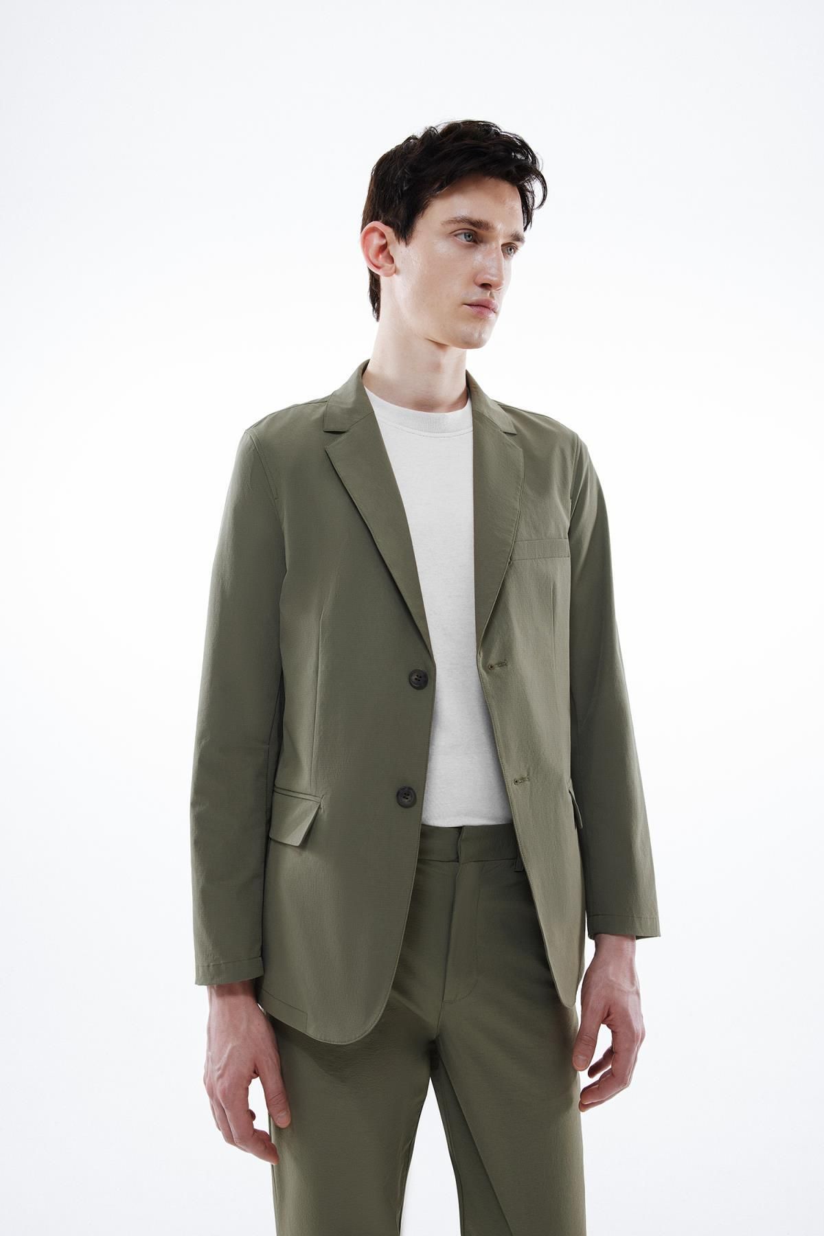 DEFACTO Regular Fit Lined Blazer Jacket