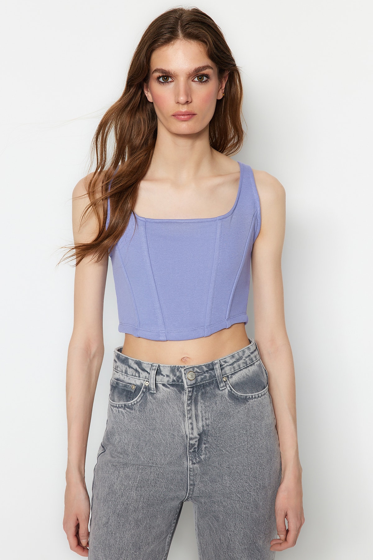 Crop Top Trendyol Knitted
