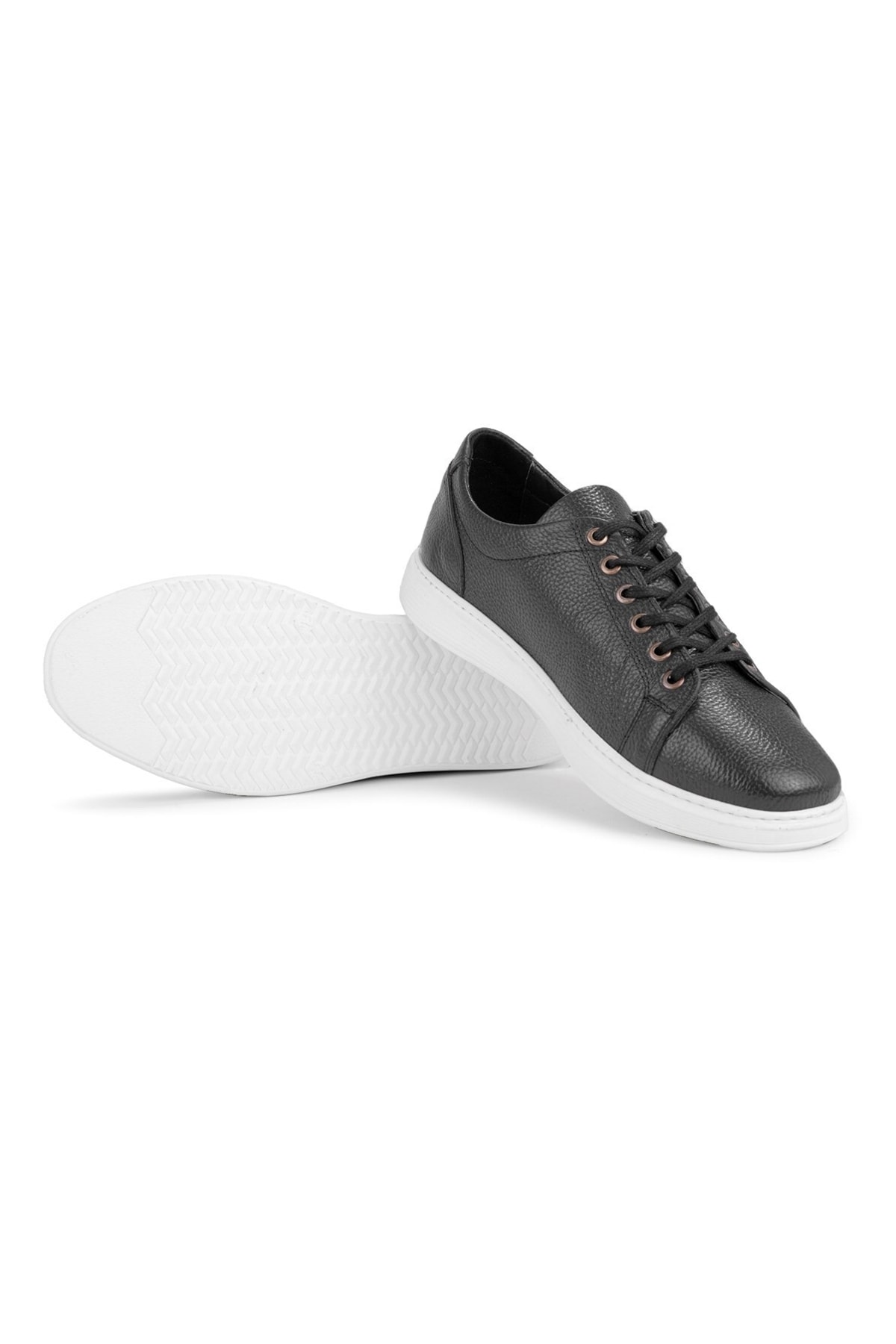 Ducavelli Verano Genuine Leather Men's Casual Shoes, Summer Sports Shoes, Lightweight Shoes Black. im Sale-ducavelli 1