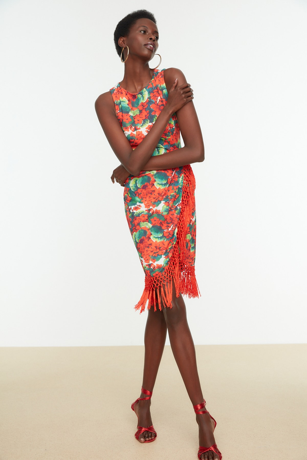 Rochie dama, Trendyol Floral Patterned