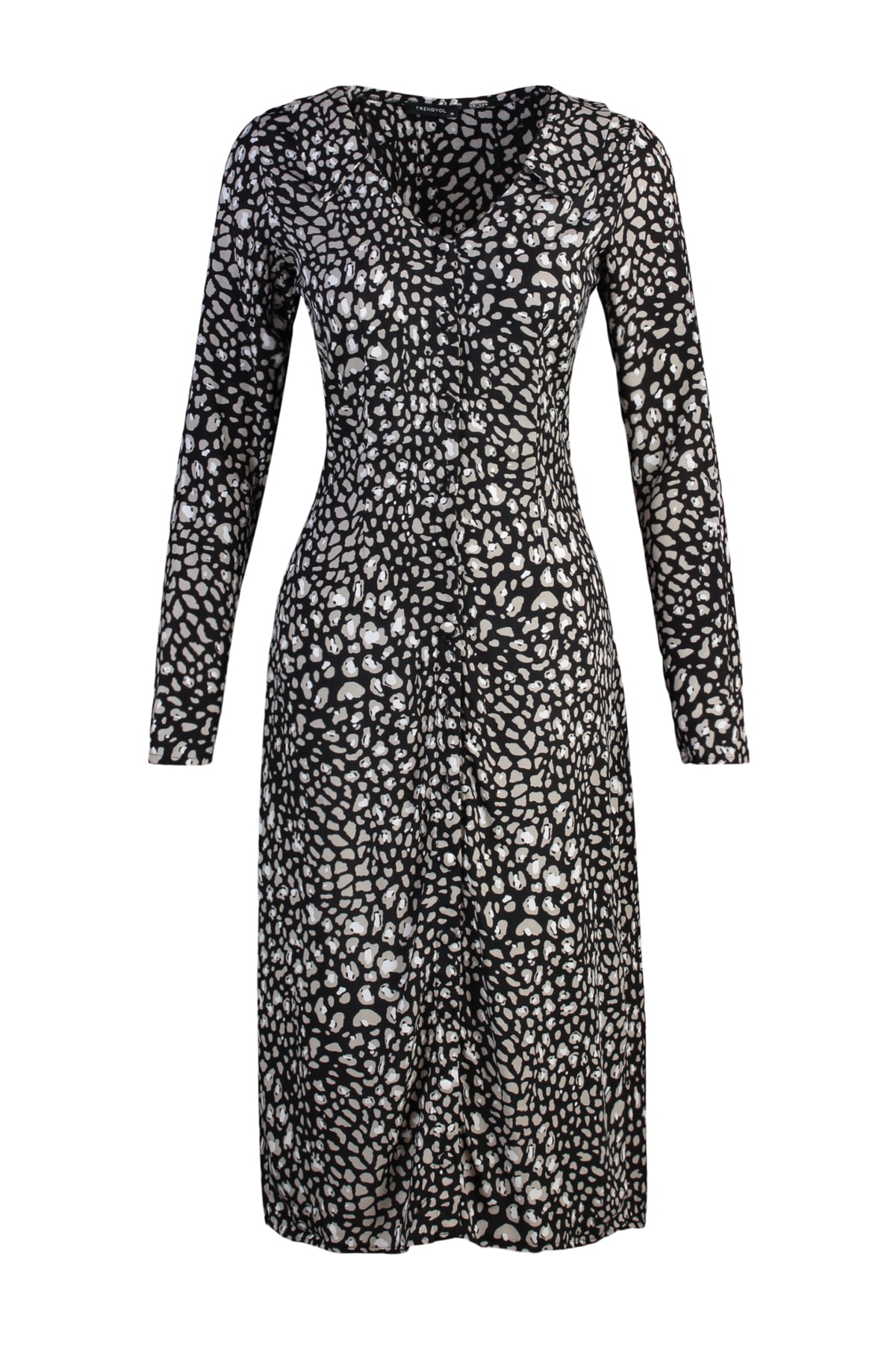 Rochie cămașă multicoloră Trendyol