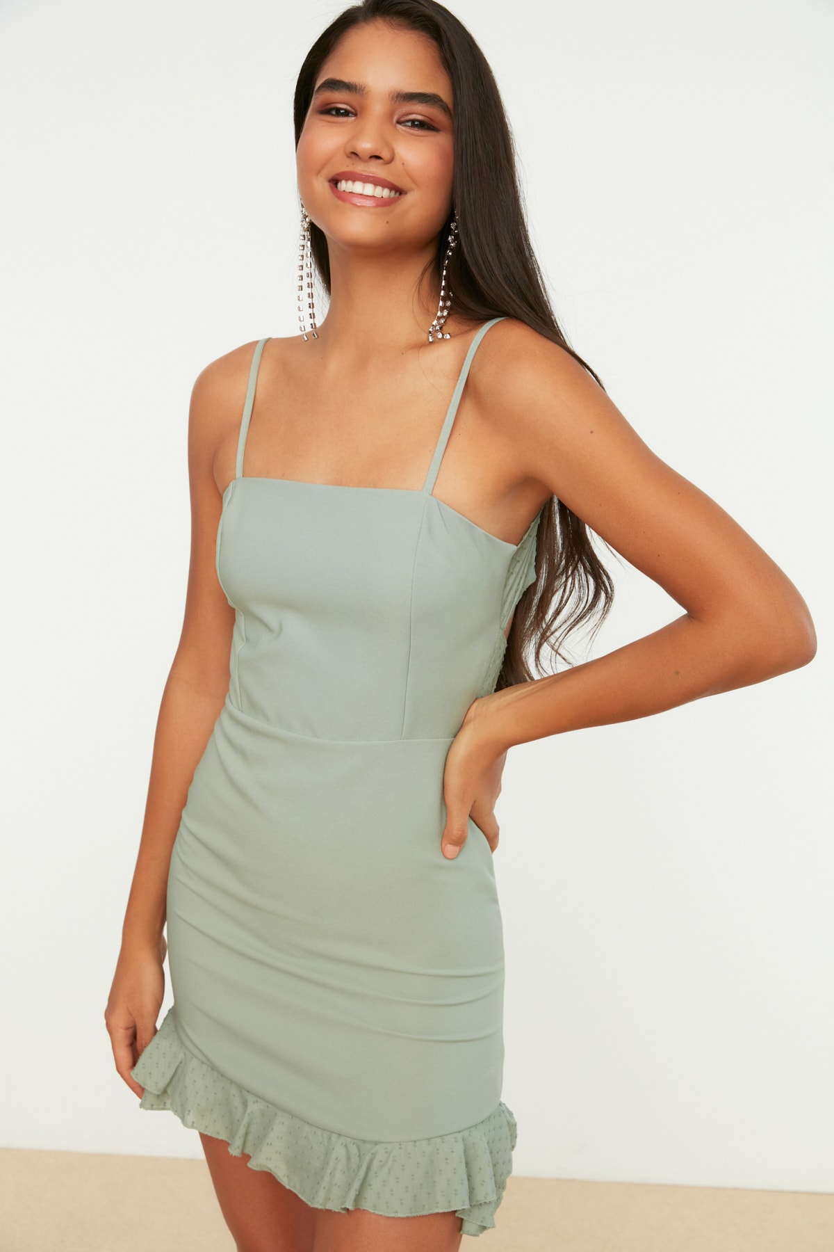 Trendyol Dress - Grün - Bodycon