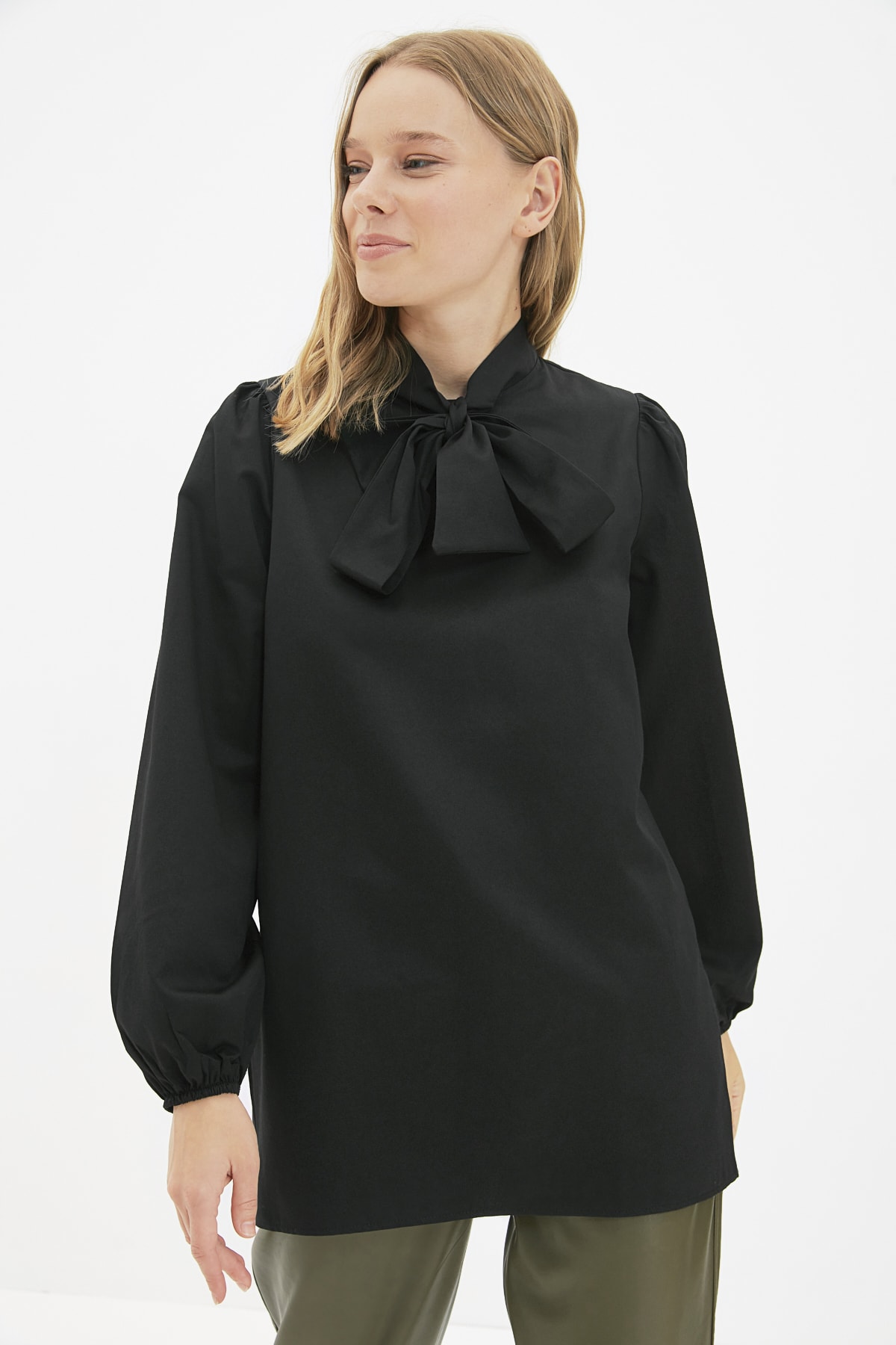Trendyol Tunic - Black - Regular fit