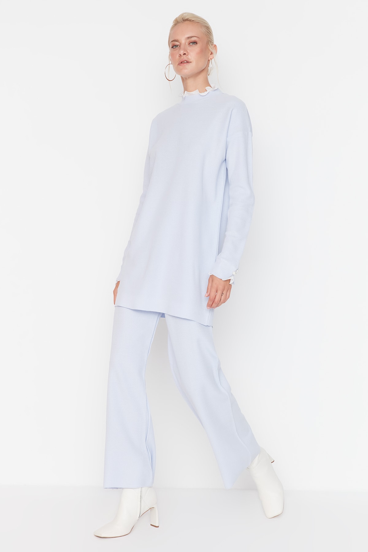 Trendyol Two-Piece Set - Purple - Relaxed fit