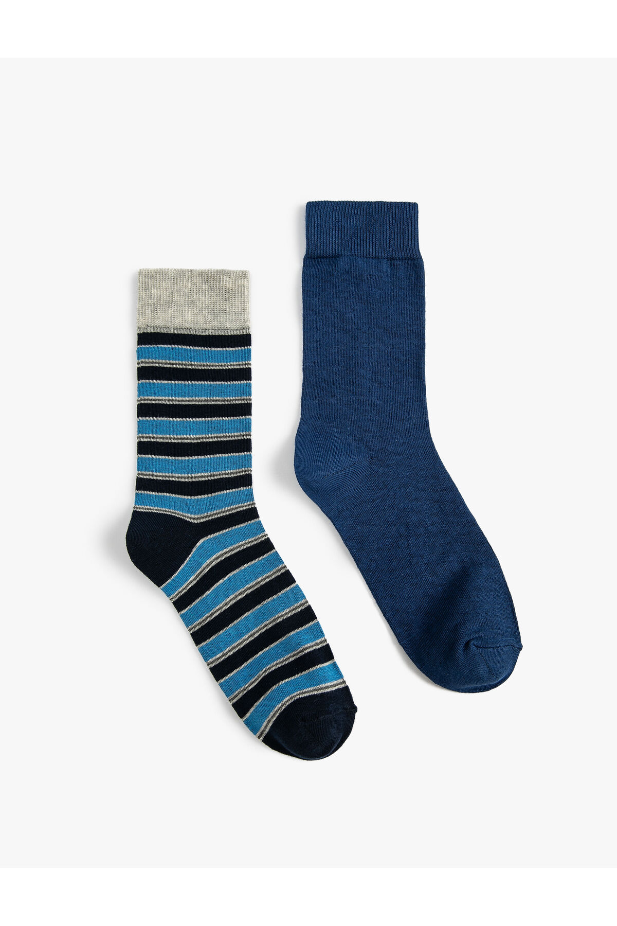Levně Koton 2-Pack Striped Socks Set