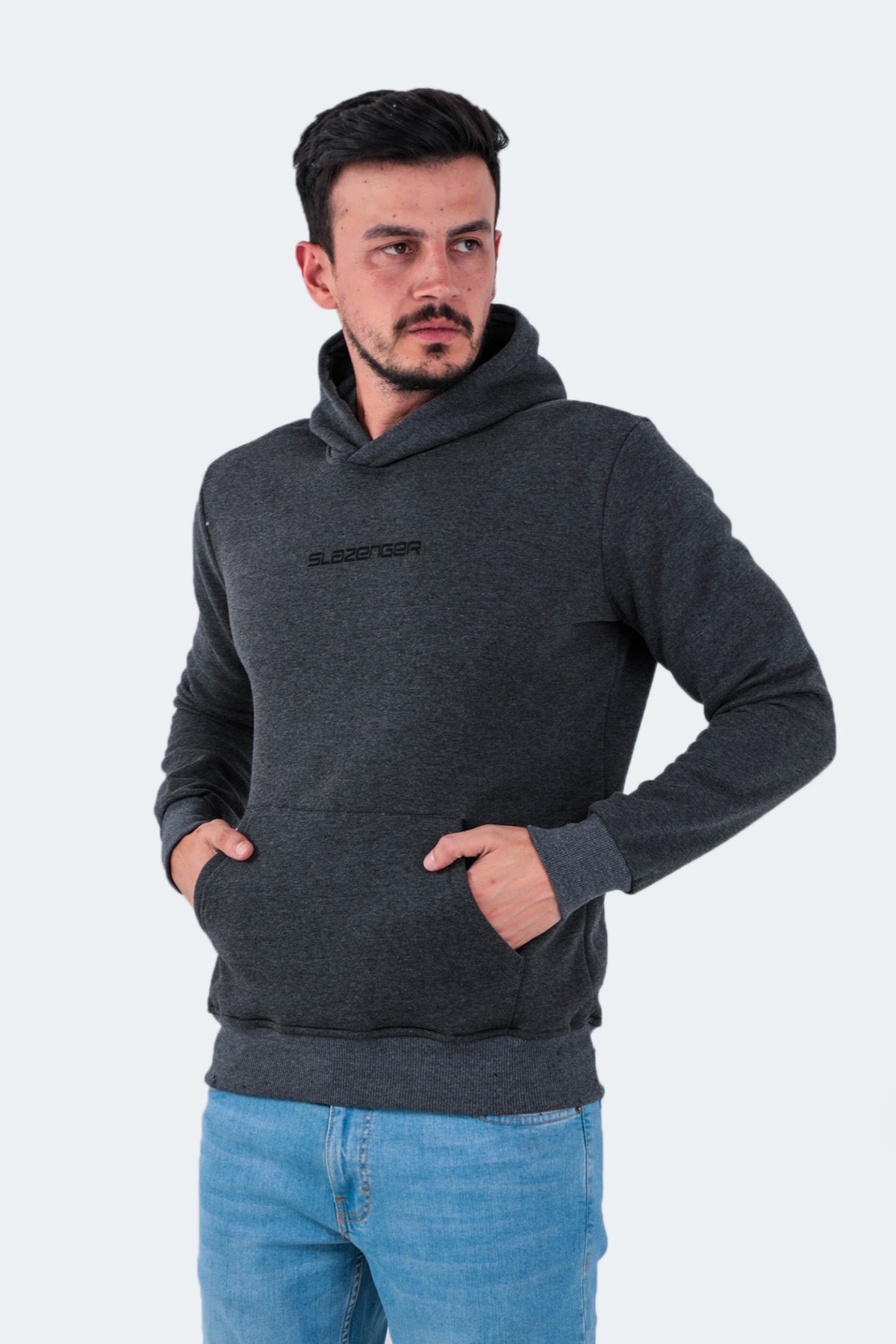 Slazenger Buster Men's Sweatshirt Anthracite