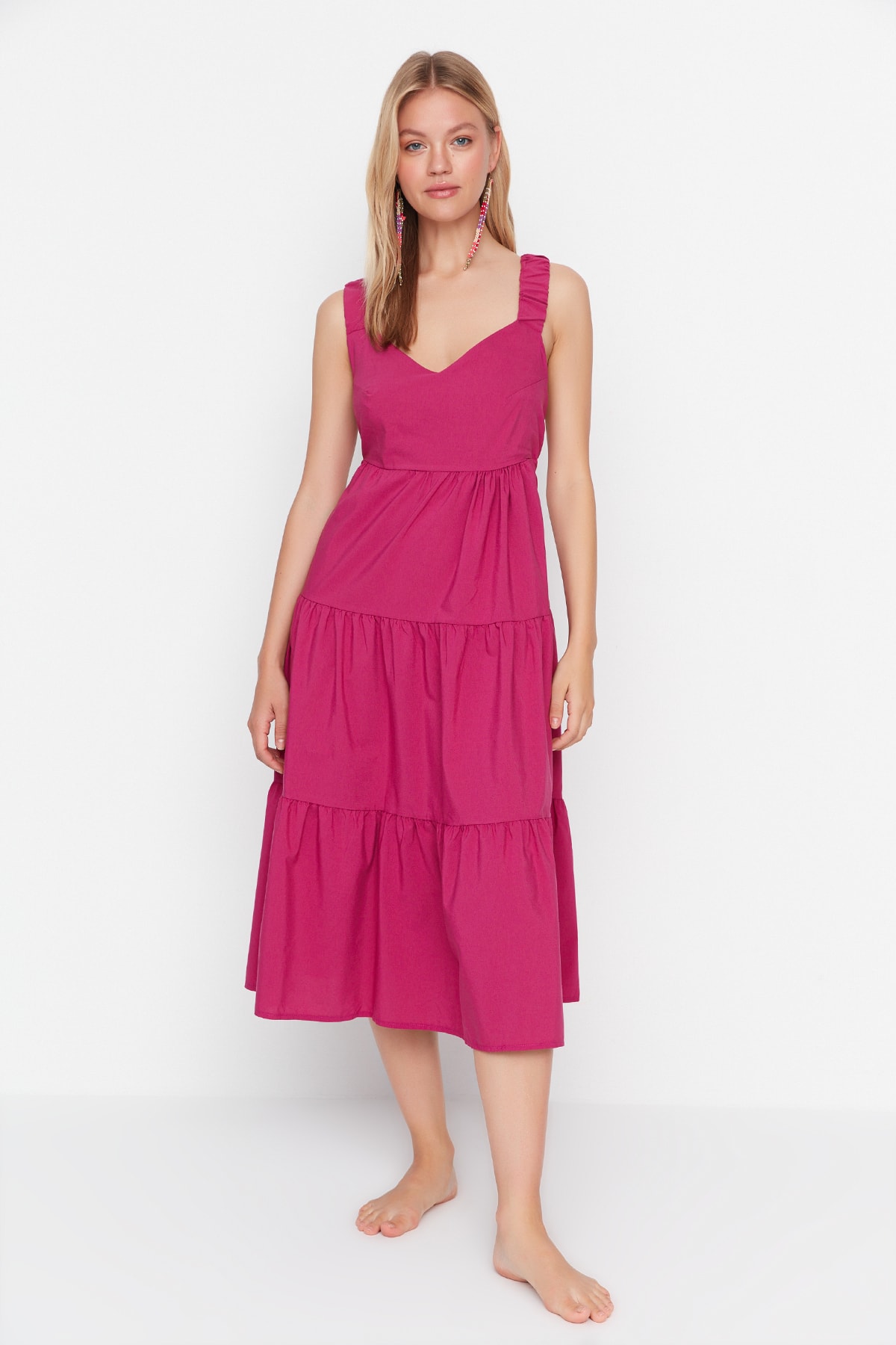 Women's dress Trendyol Fuchsia