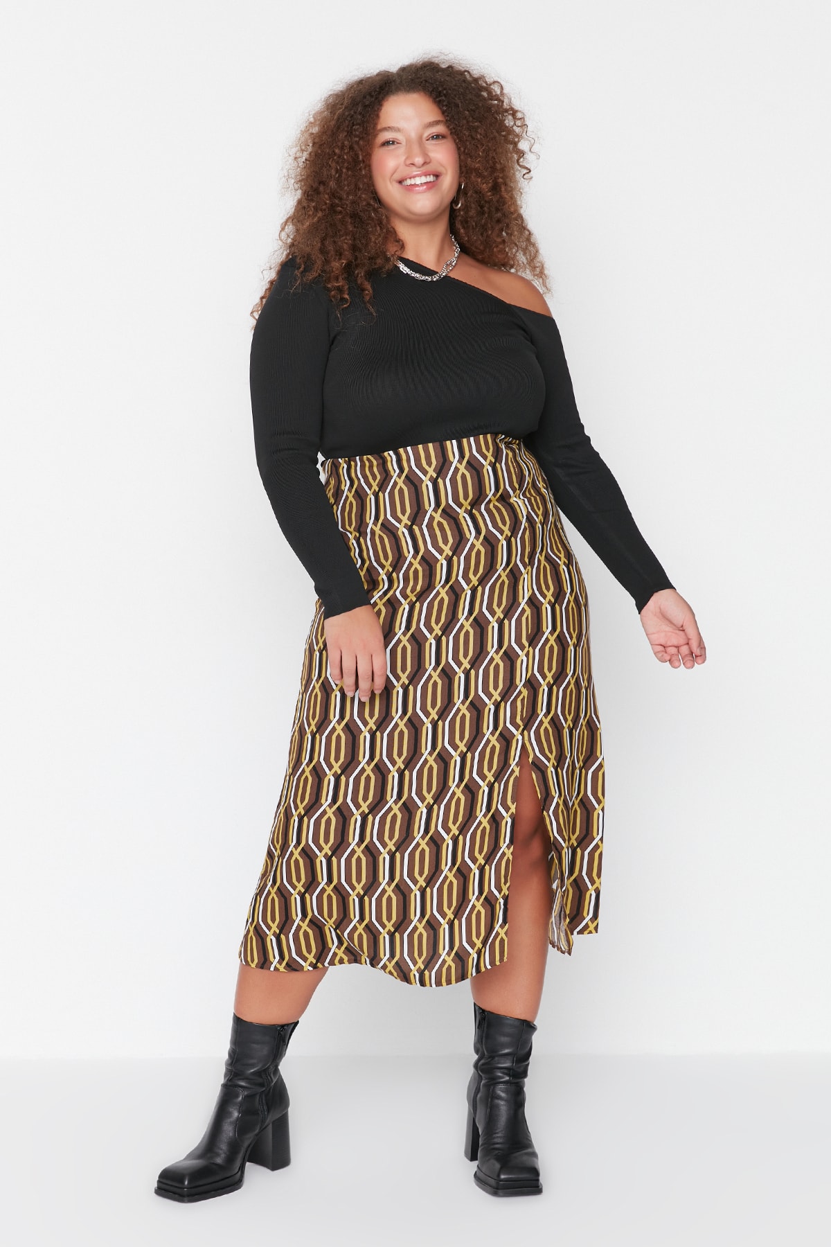 Women's skirt Trendyol Curve