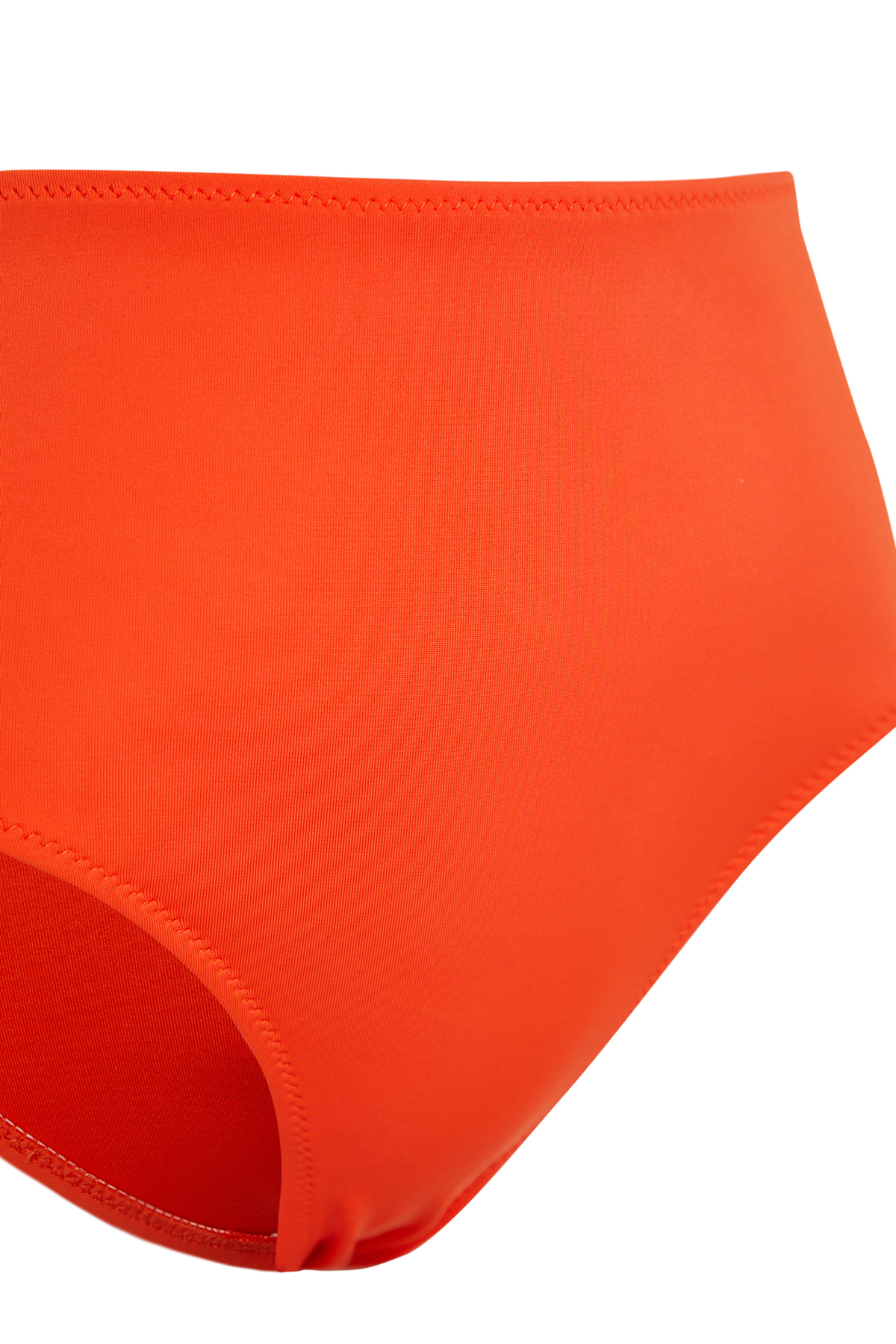 Trendyol Red High Waist Hipster Bikini Bottom