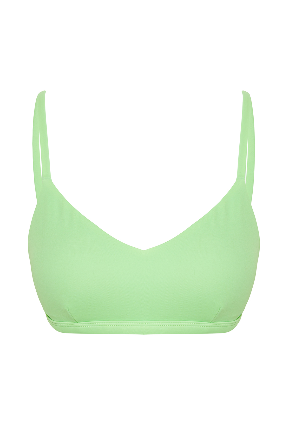 Trendyol Green Bralette Bikini Top