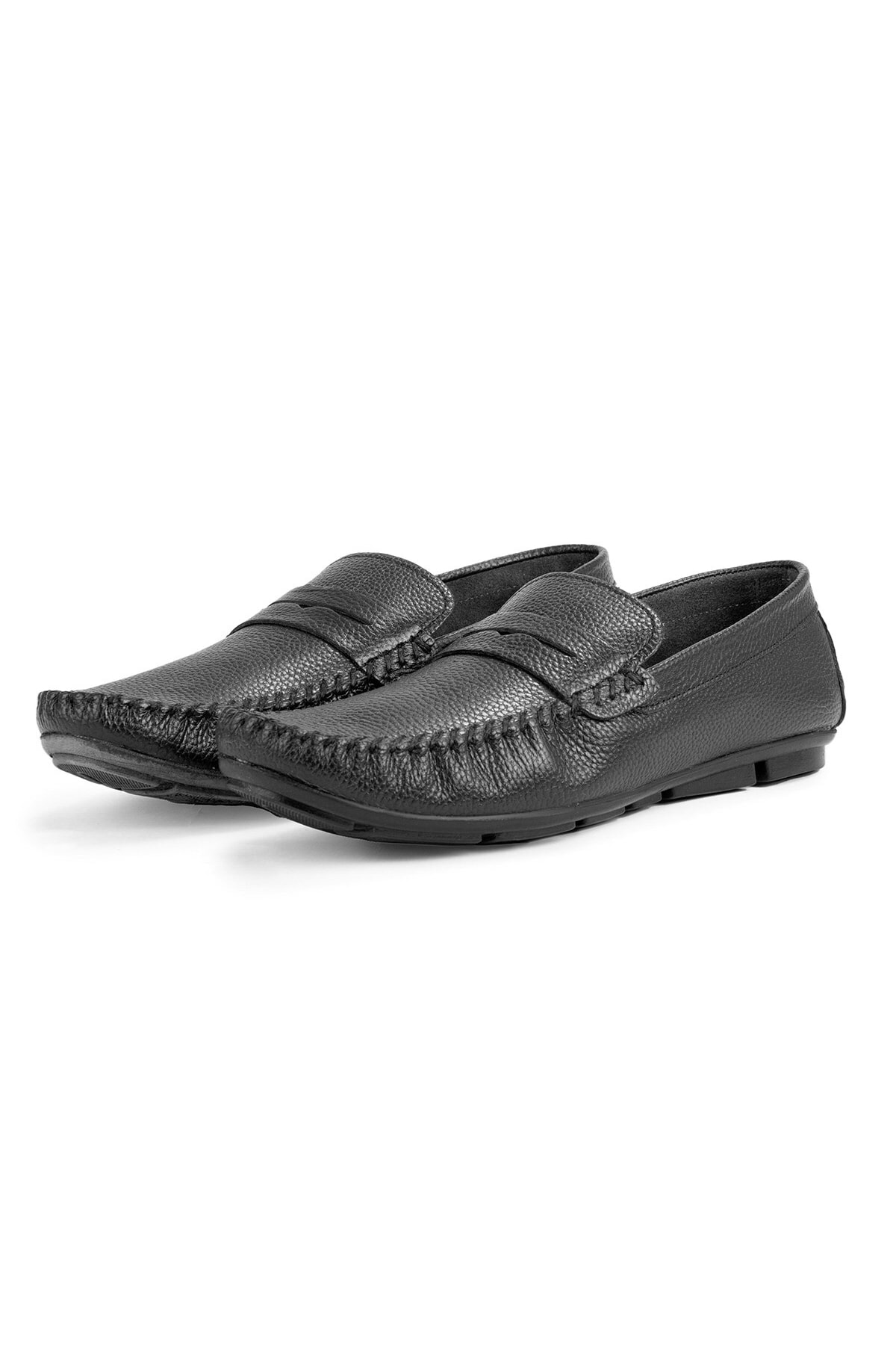 Levně Ducavelli Artsy Genuine Leather Men's Casual Shoes, Rog Loafers.