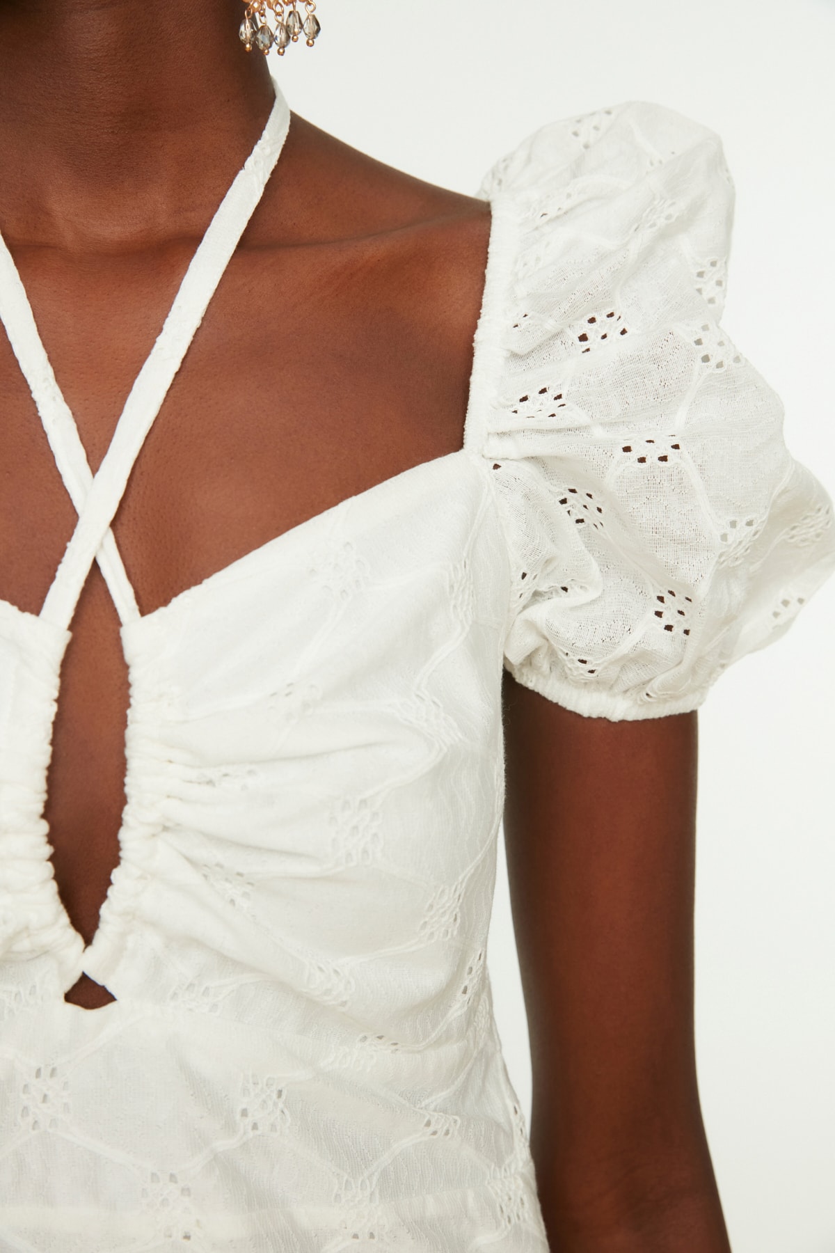 Rochie dama Trendyol Ecru