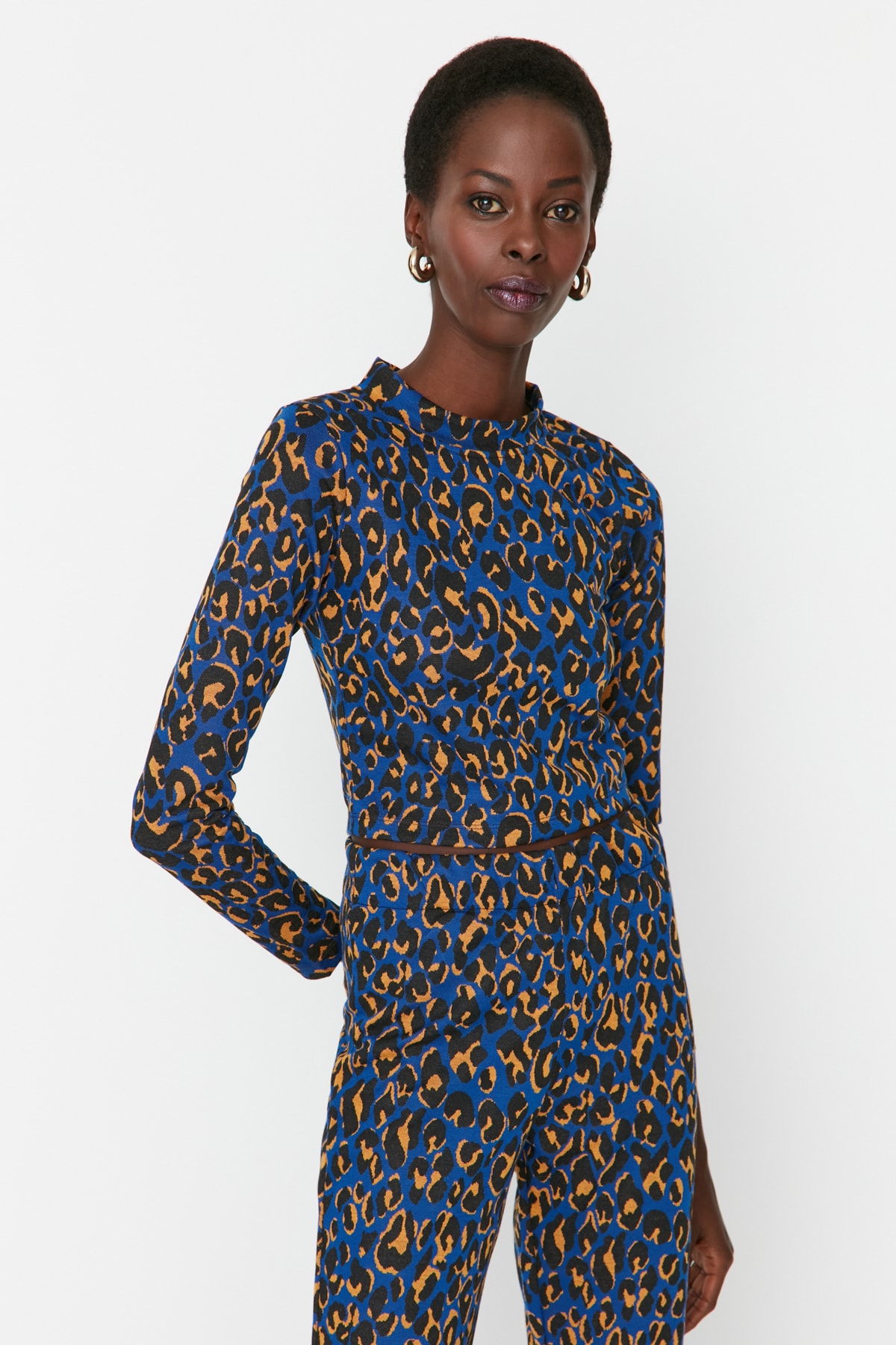 Trendyol Blouse - Dark blue - Slim fit