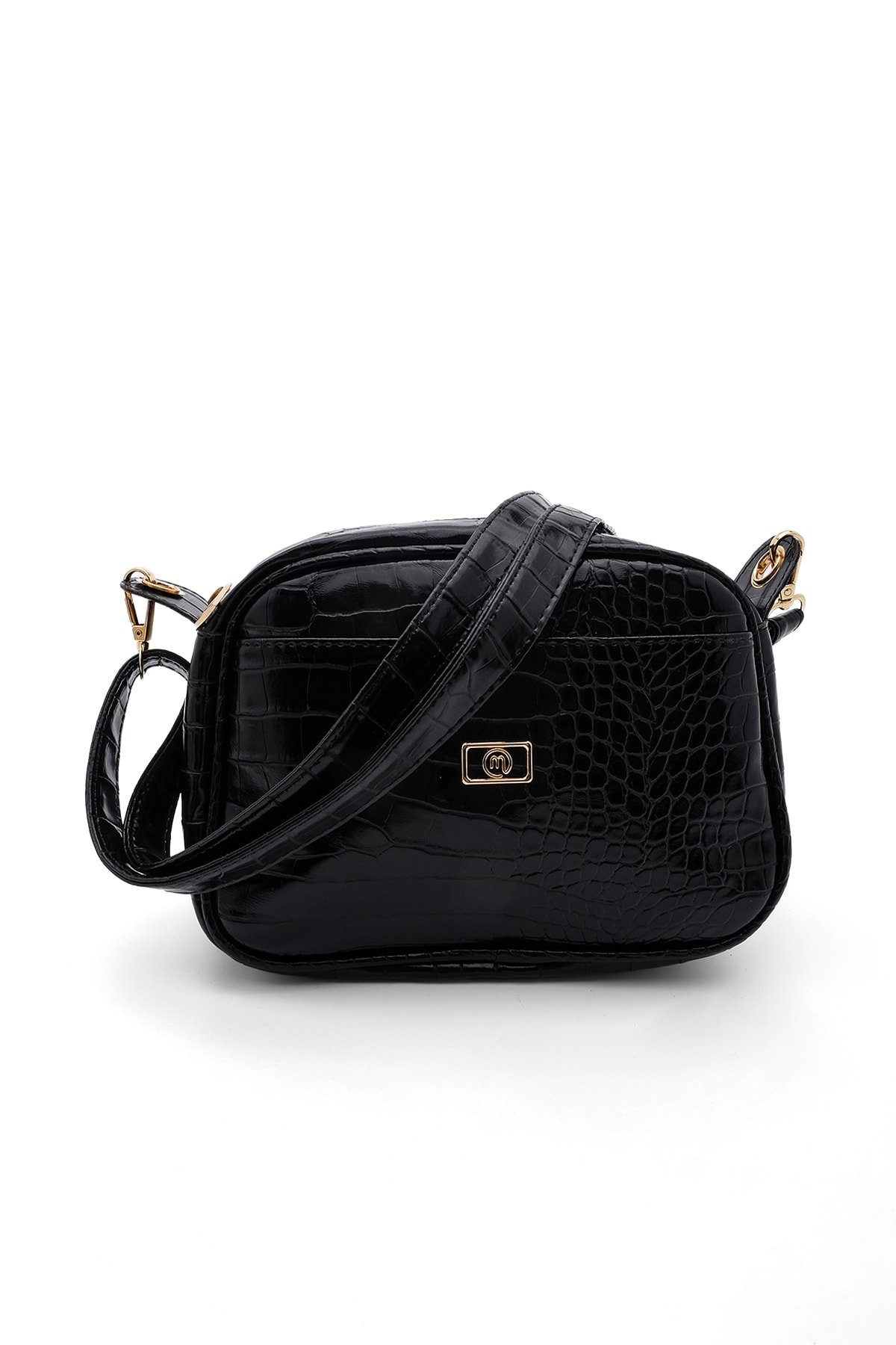 Levně Marjin Tensan Women's Shoulder Bag with Adjustable Straps, black