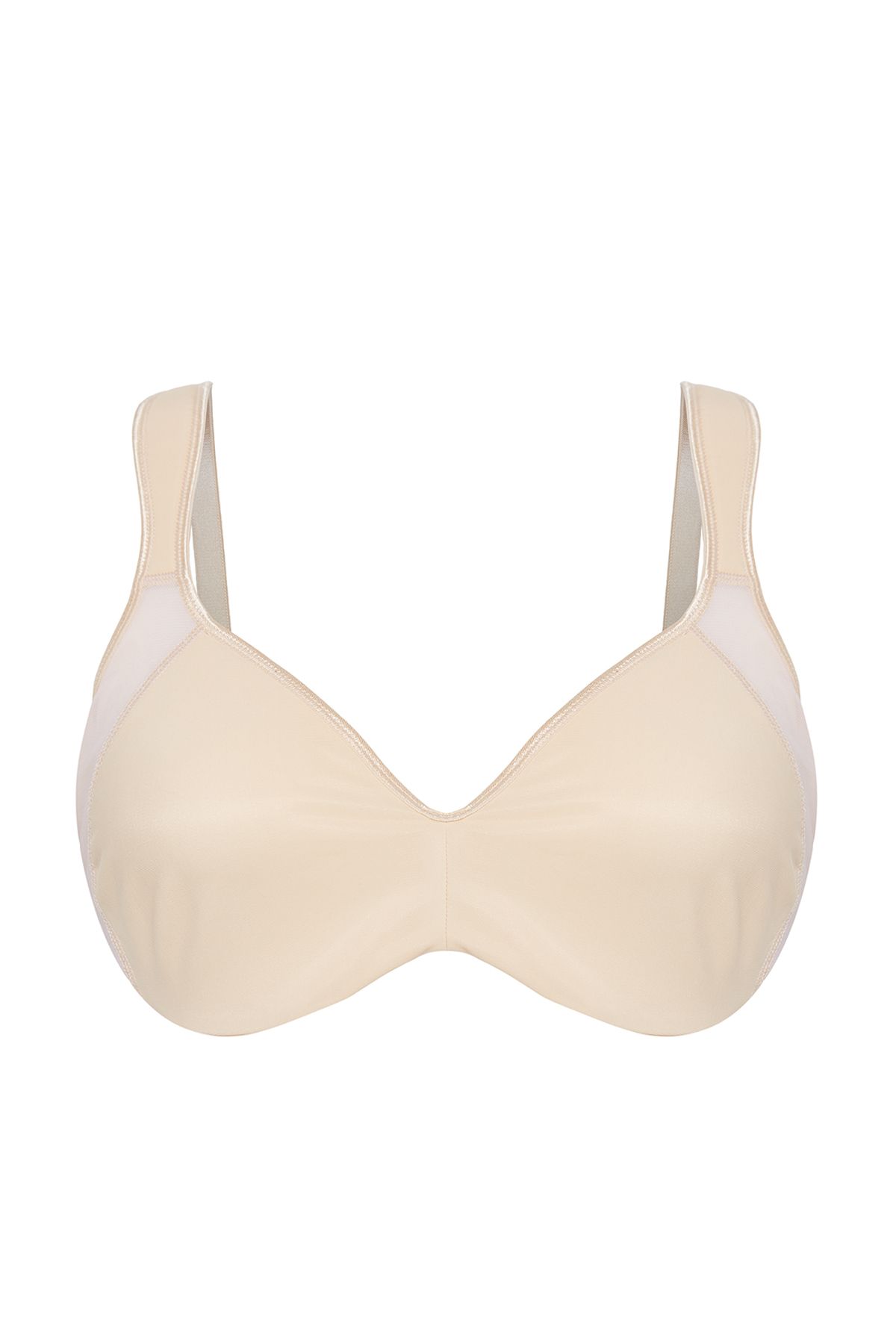 Trendyol Curve Skin Women's Firming Ultra Comfortable Underwire Large Size Bra