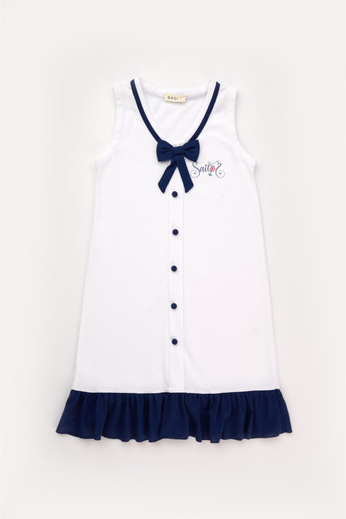 Dagi Nightgown - White - Basic