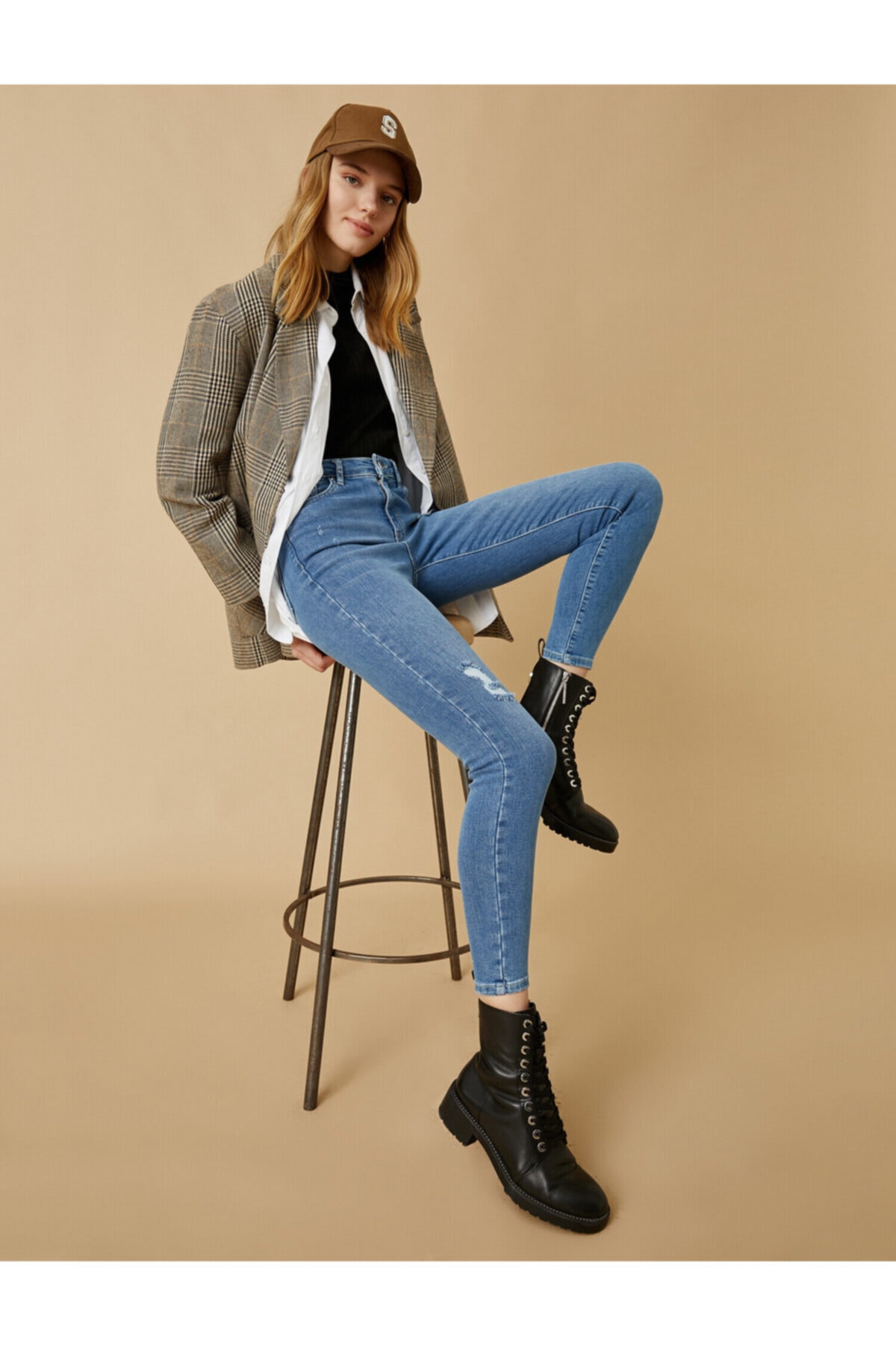 Koton Jeans - Dunkelblau - Slim