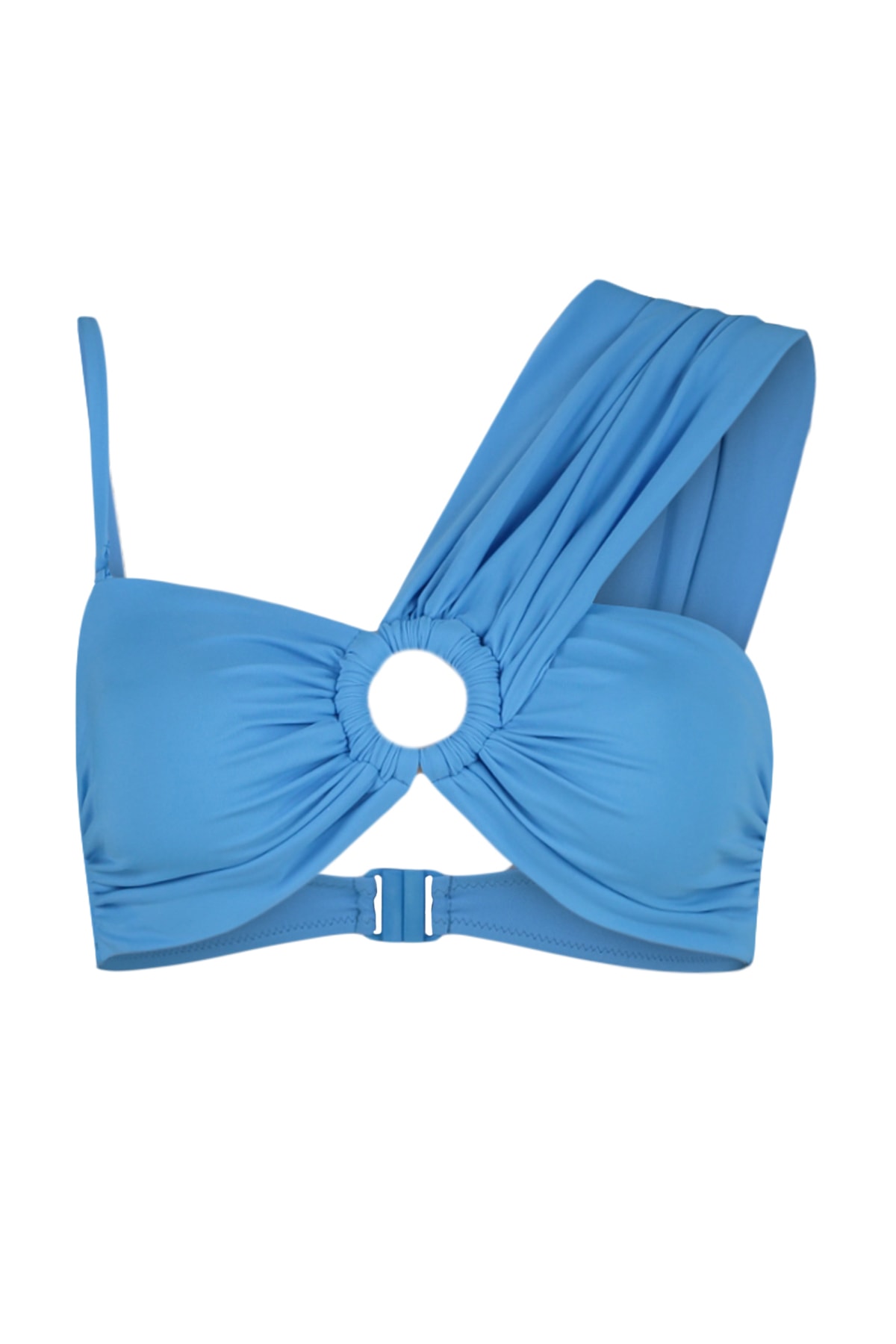 Top bikini accesorizat Trendyol Blue Bralette