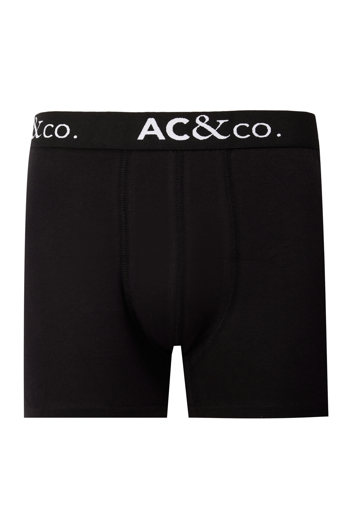 Levně AC&Co / Altınyıldız Classics Men's Black Cotton Flexible 3-Pack Boxer