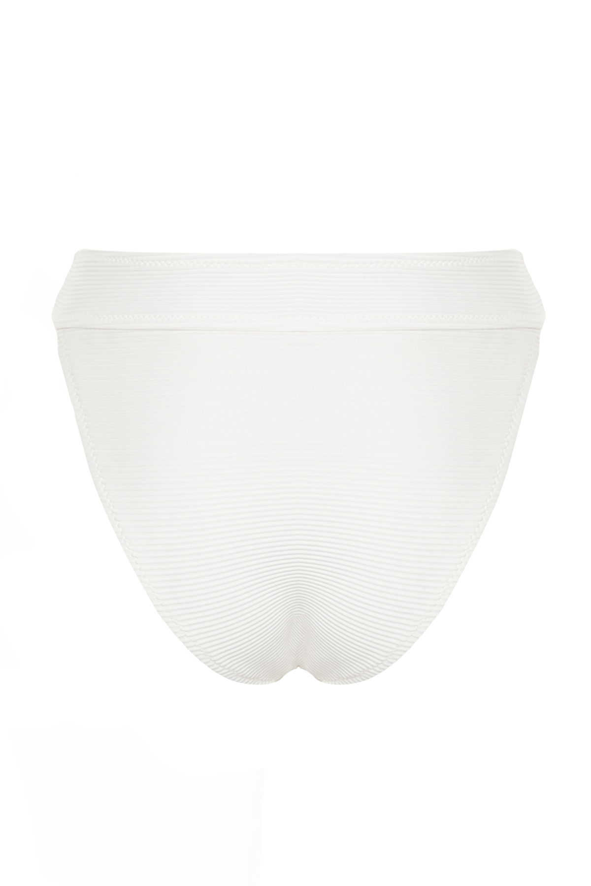 Trendyol Ecru High Leg Regular Core Bikini Bottom
