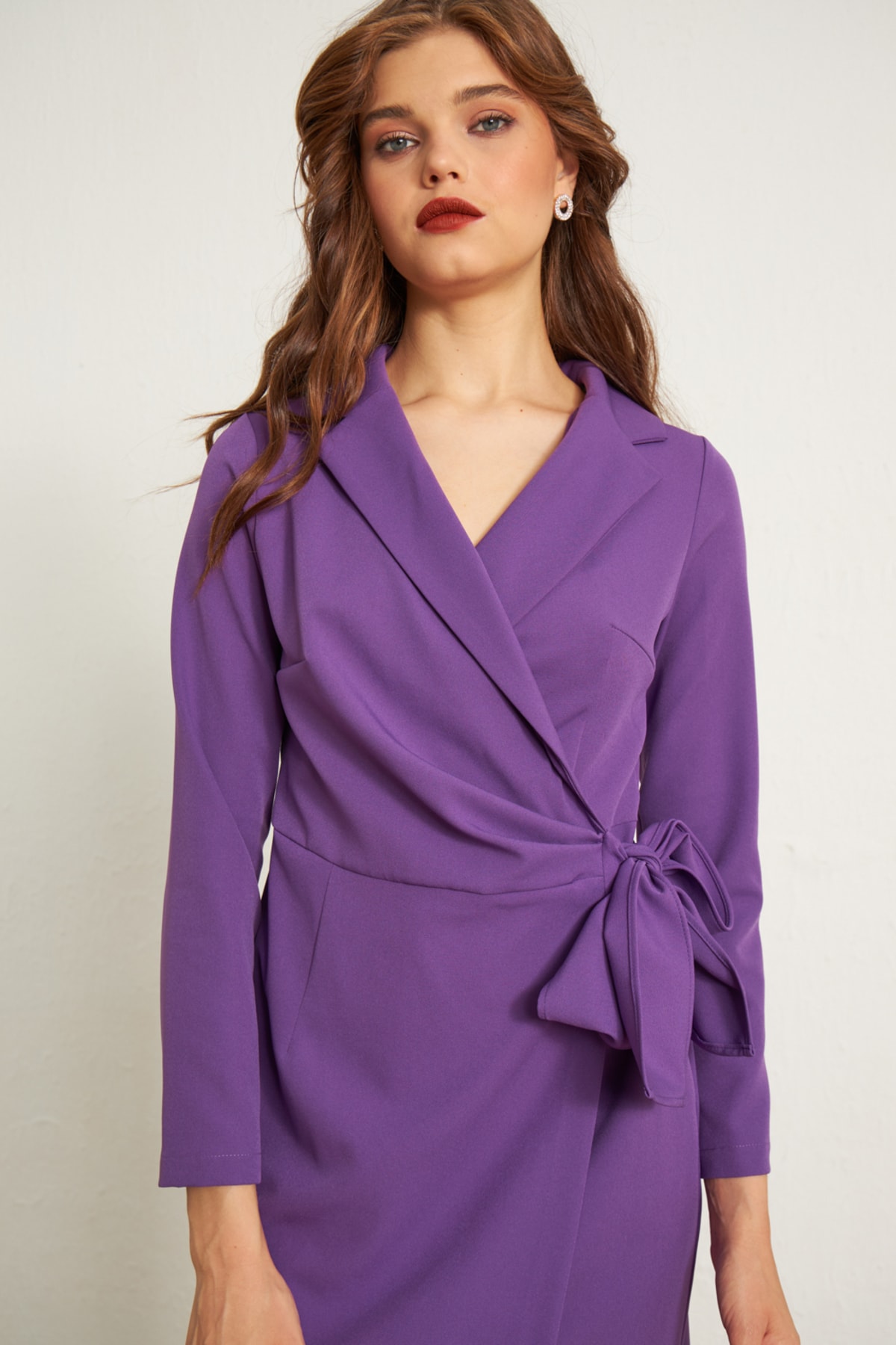 Rochie Gusto Jacheta - Mov