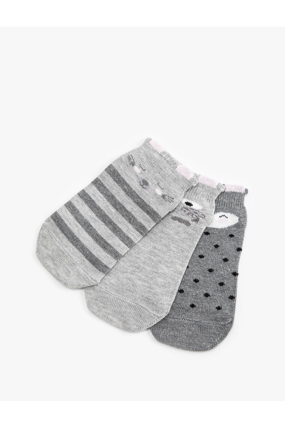 Koton Set of 3 Animal Patterned Socks