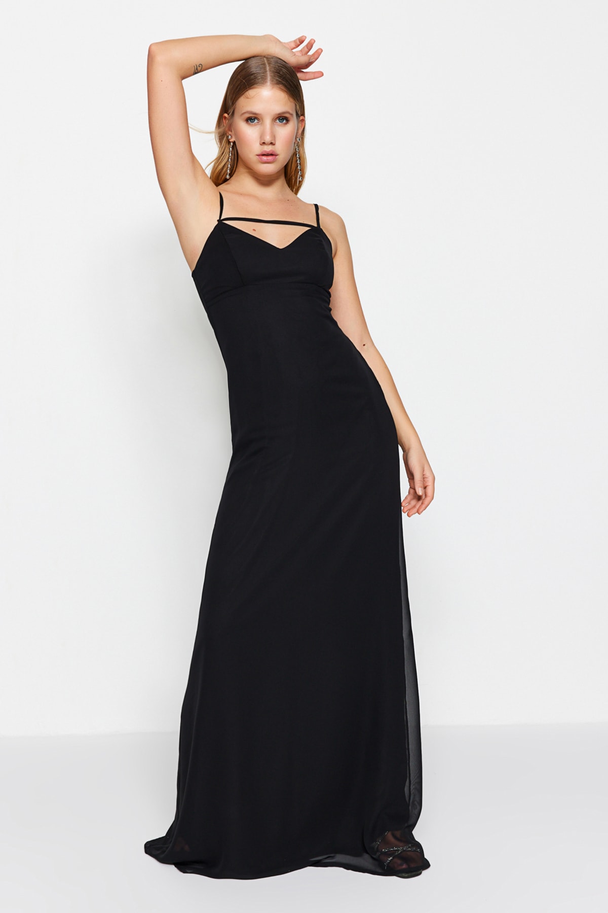 Trendyol Evening & Prom Dress - Black - Shift