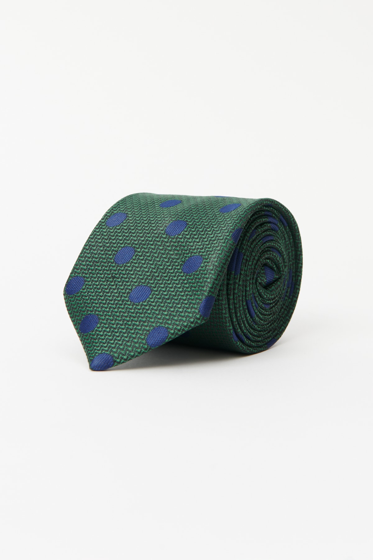 ALTINYILDIZ CLASSICS Men's Green-blue Patterned Tie
