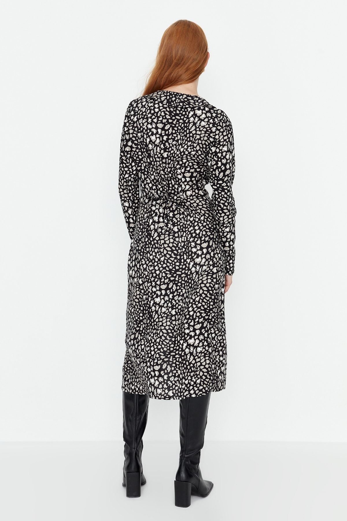 Rochie cămașă multicoloră Trendyol